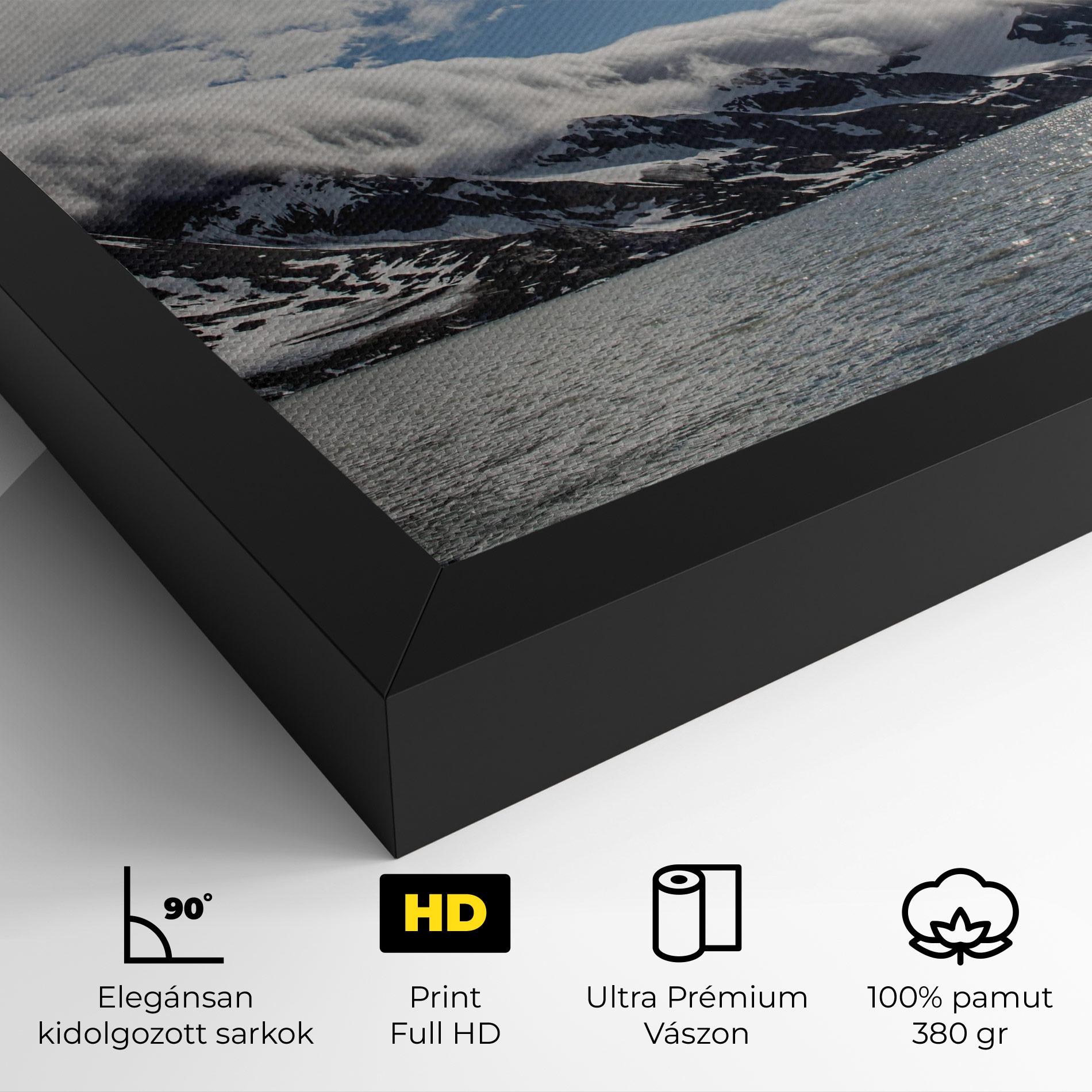 Vászonkép Clouds Over Ice mockup 4