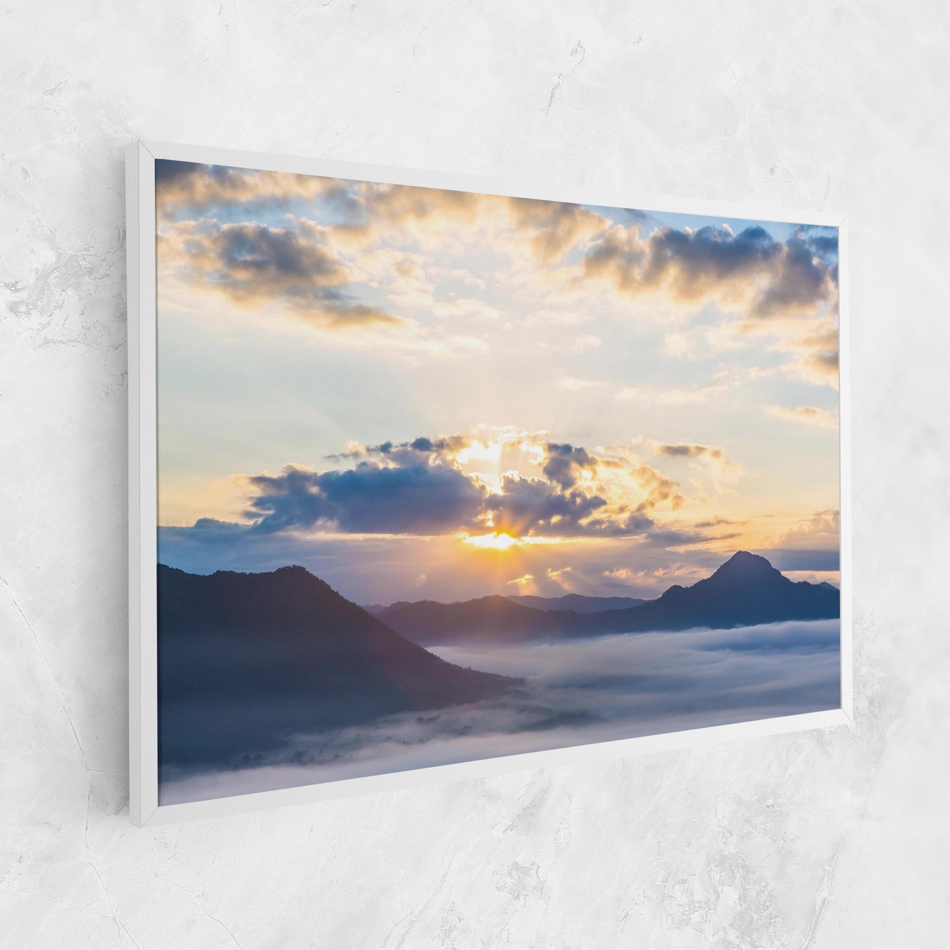 Vászonkép Fantastic Clouds mockup 1