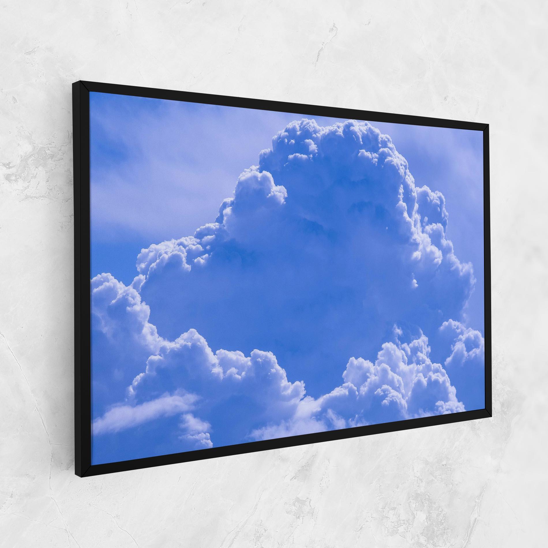 Vászonkép Big Blue Cloud mockup 1