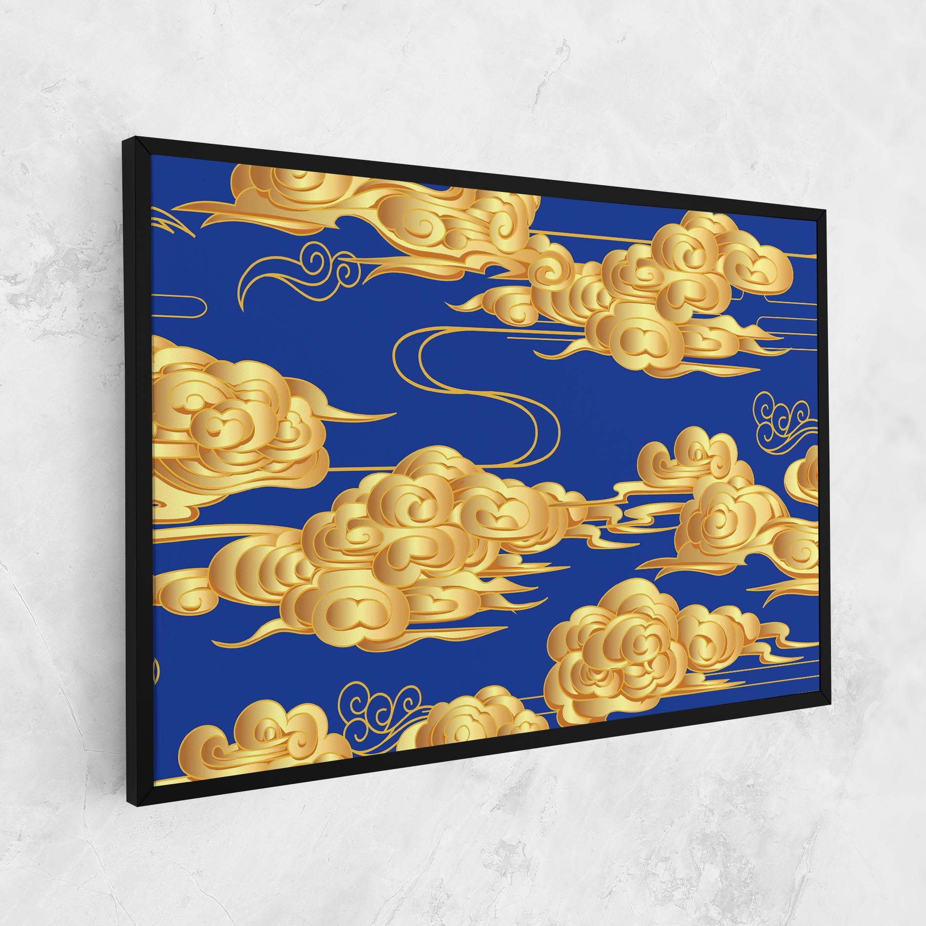 Vászonkép Gold Clouds mockup 1