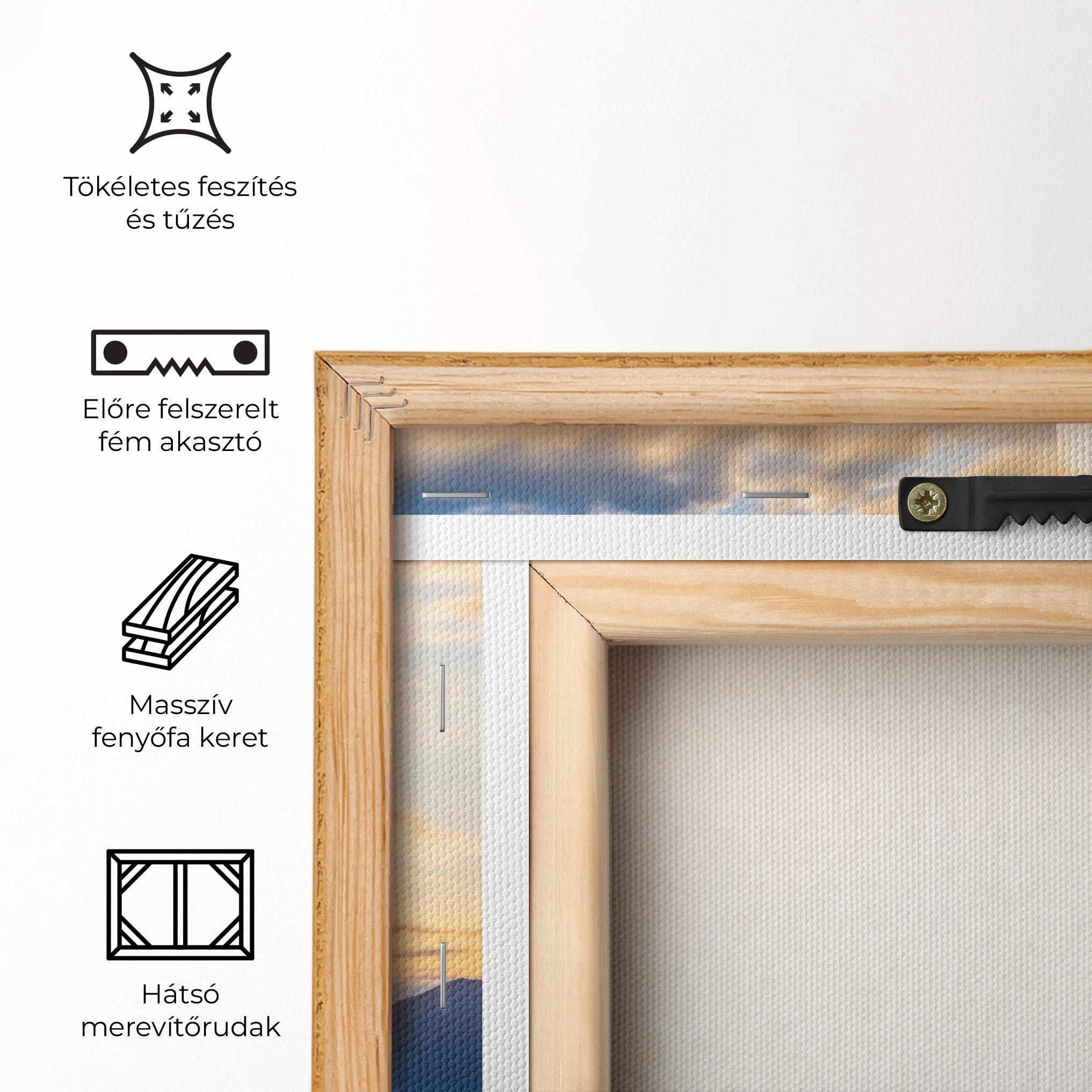 Vászonkép Fantastic Clouds mockup 5