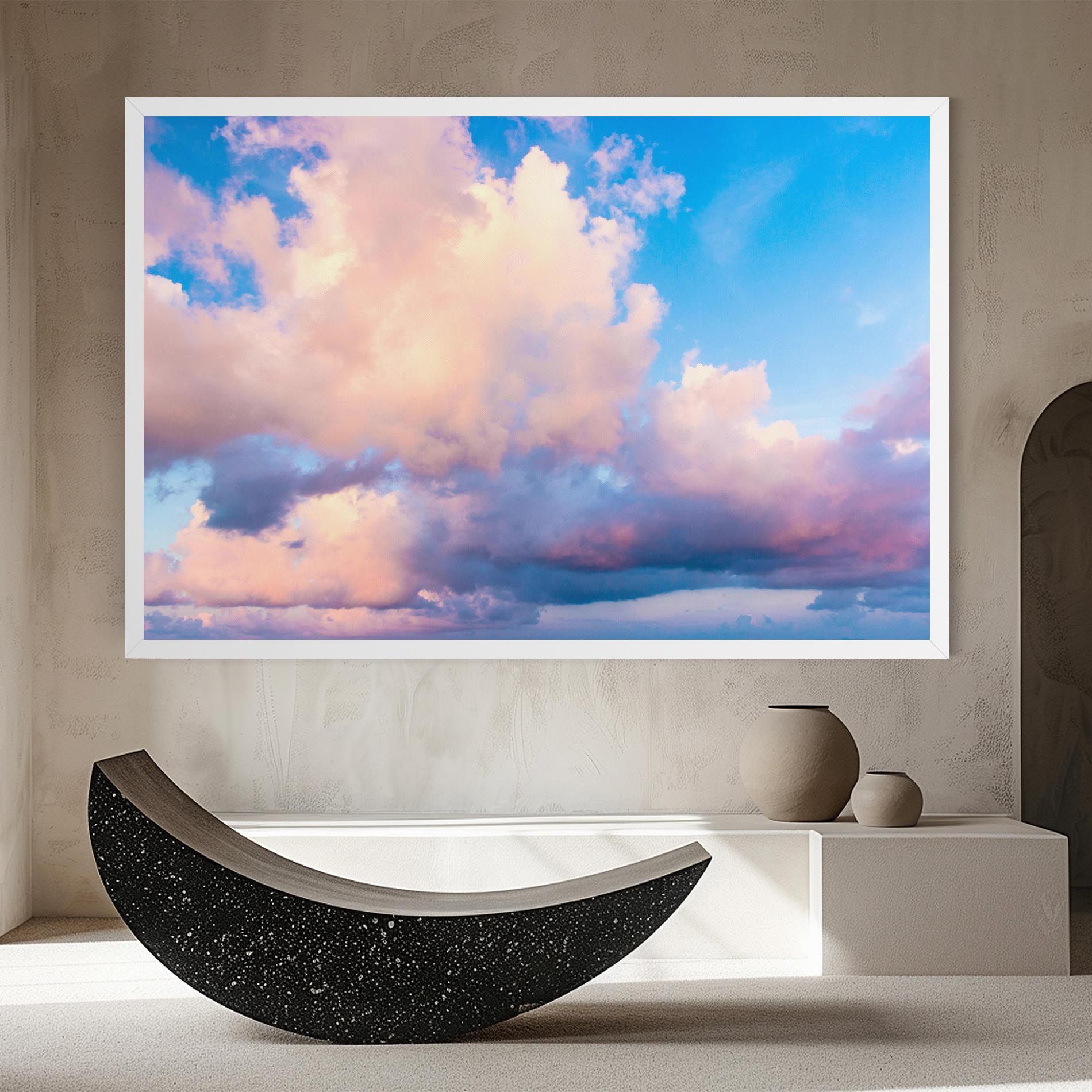 Dreamy Pink Clouds mockup 8