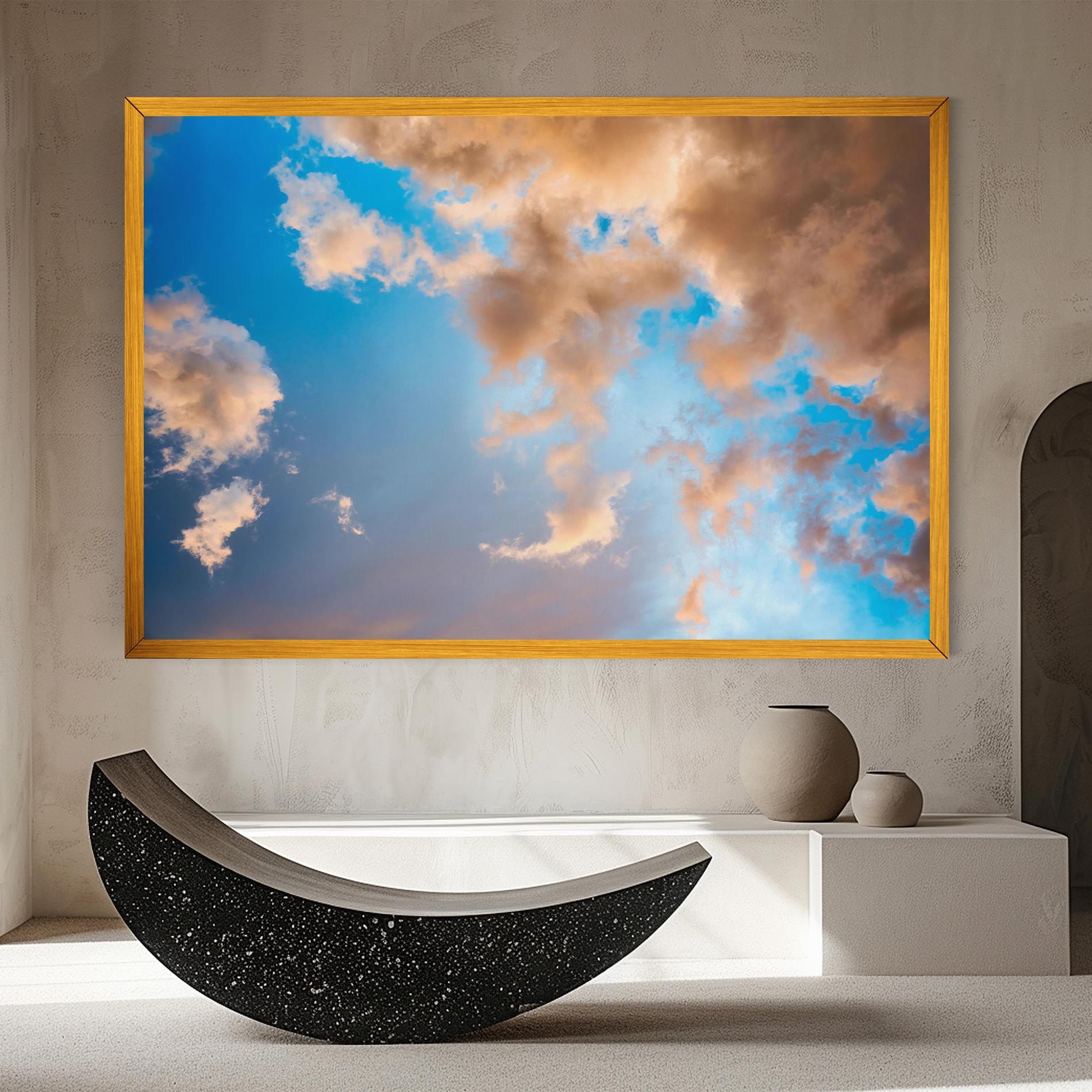 Clouds Blue Sky mockup 8