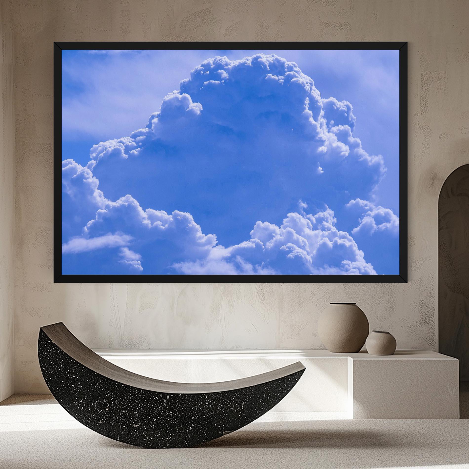 Vászonkép Big Blue Cloud mockup 8