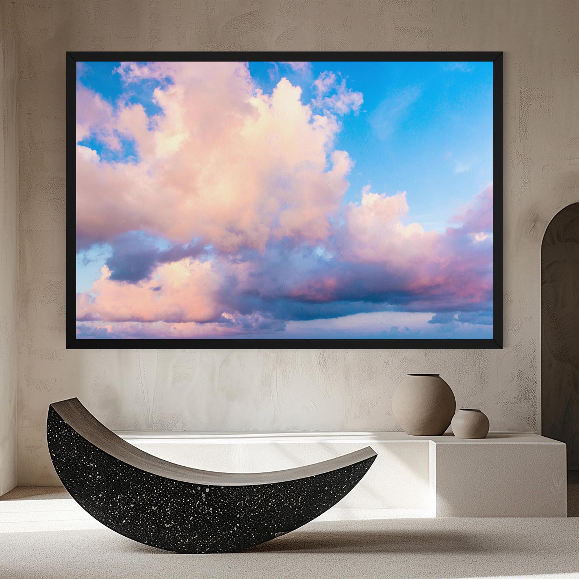 Vászonkép Dreamy Pink Clouds mockup 8