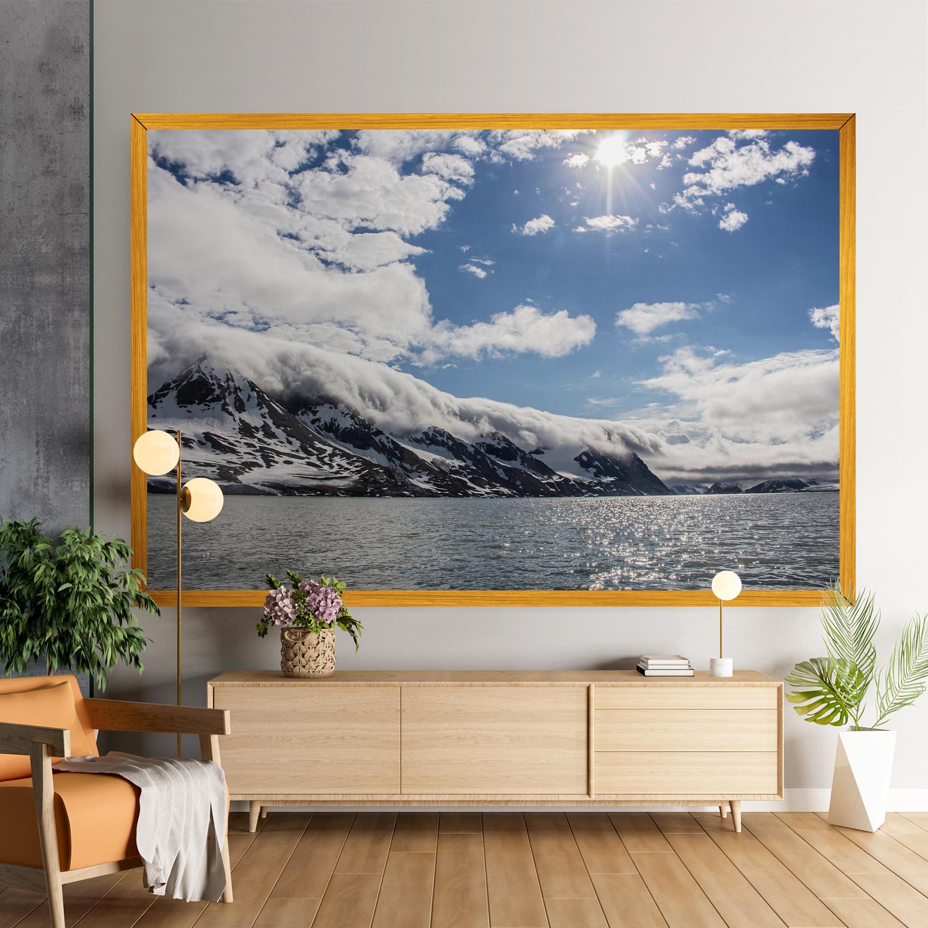 Clouds Over Ice mockup 9