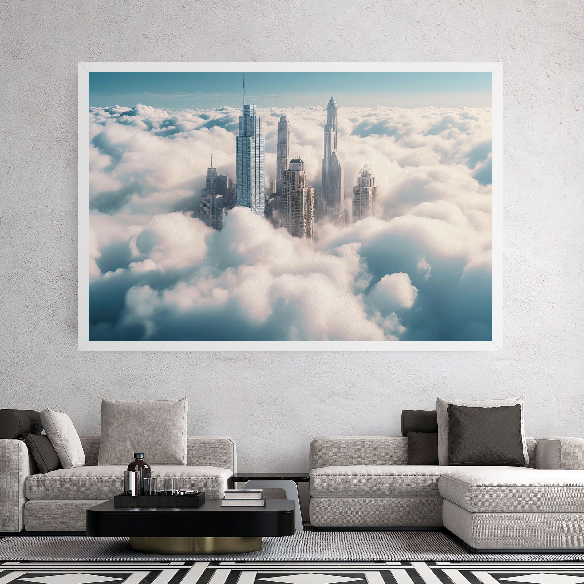 City Above Clouds mockup 2