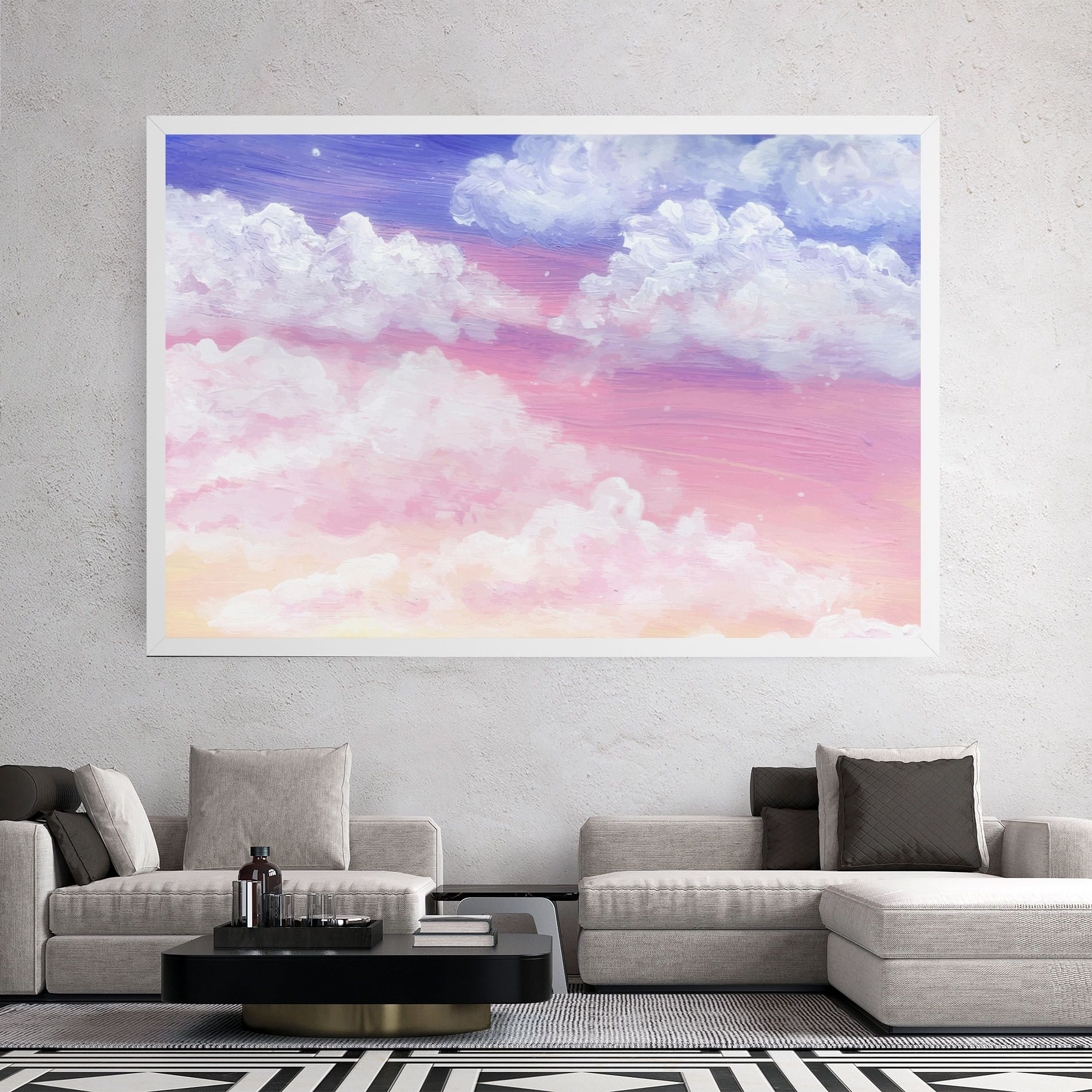 Cloud Paint Texture mockup 2