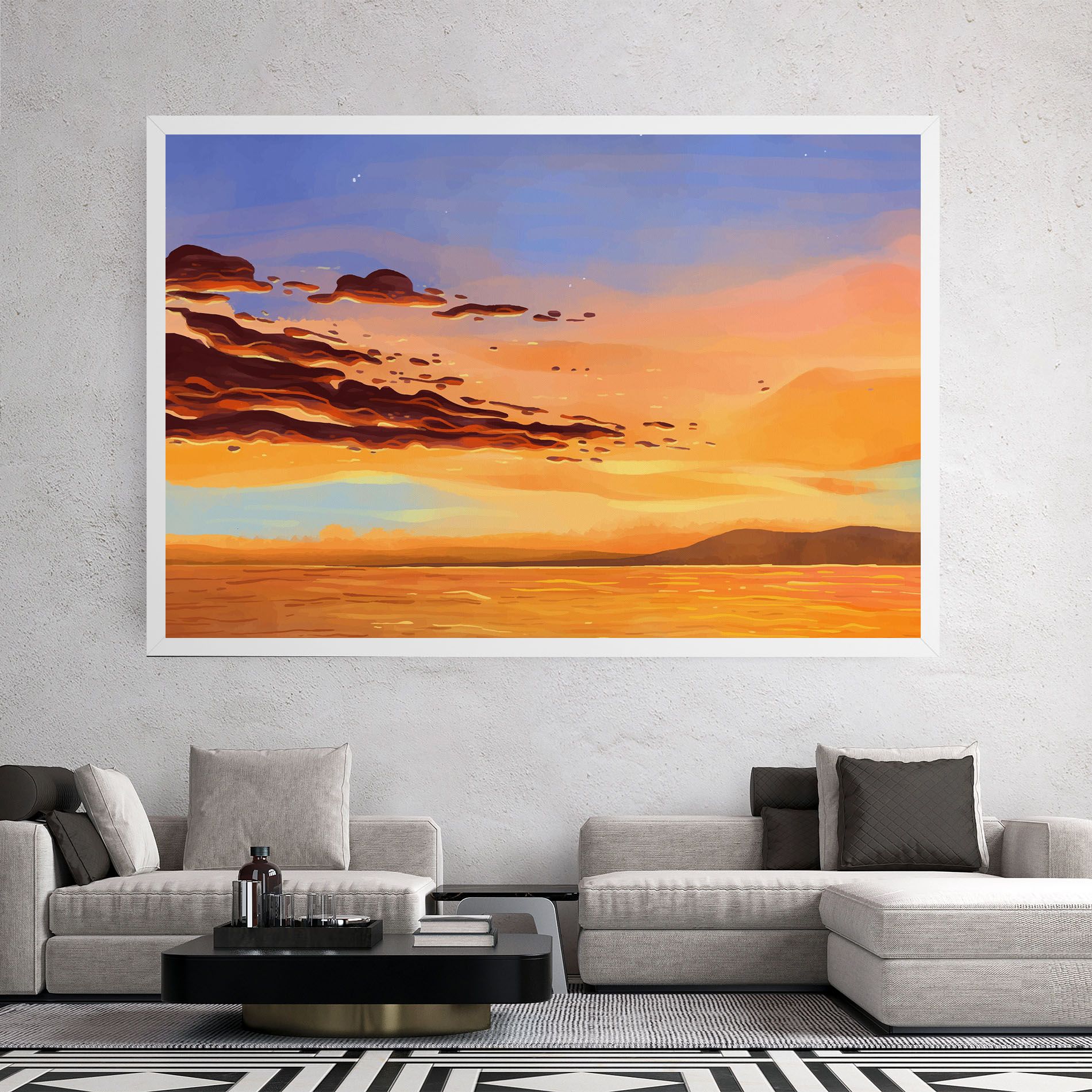 Dark Cloud Sunset mockup 2