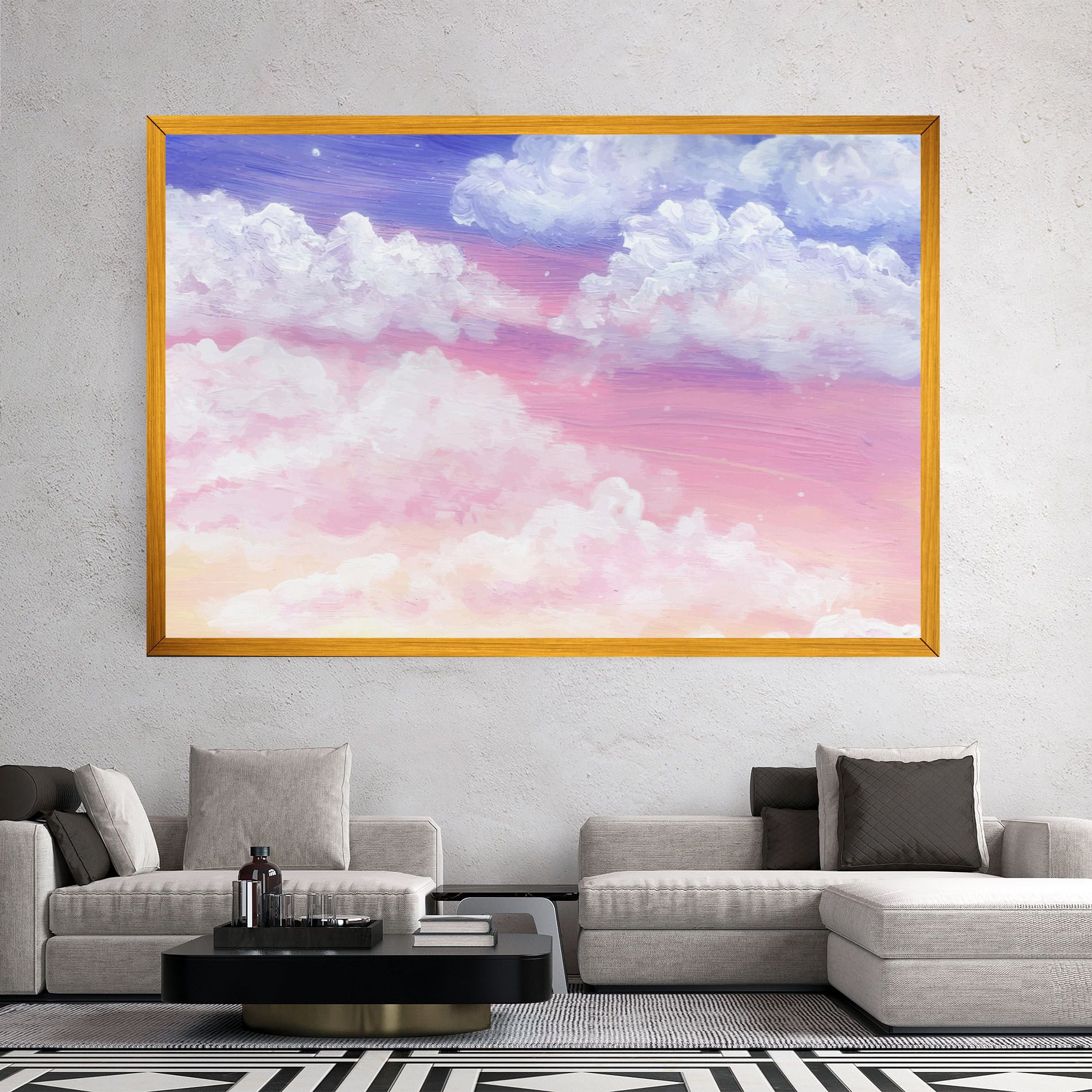 Cloud Paint Texture mockup 2