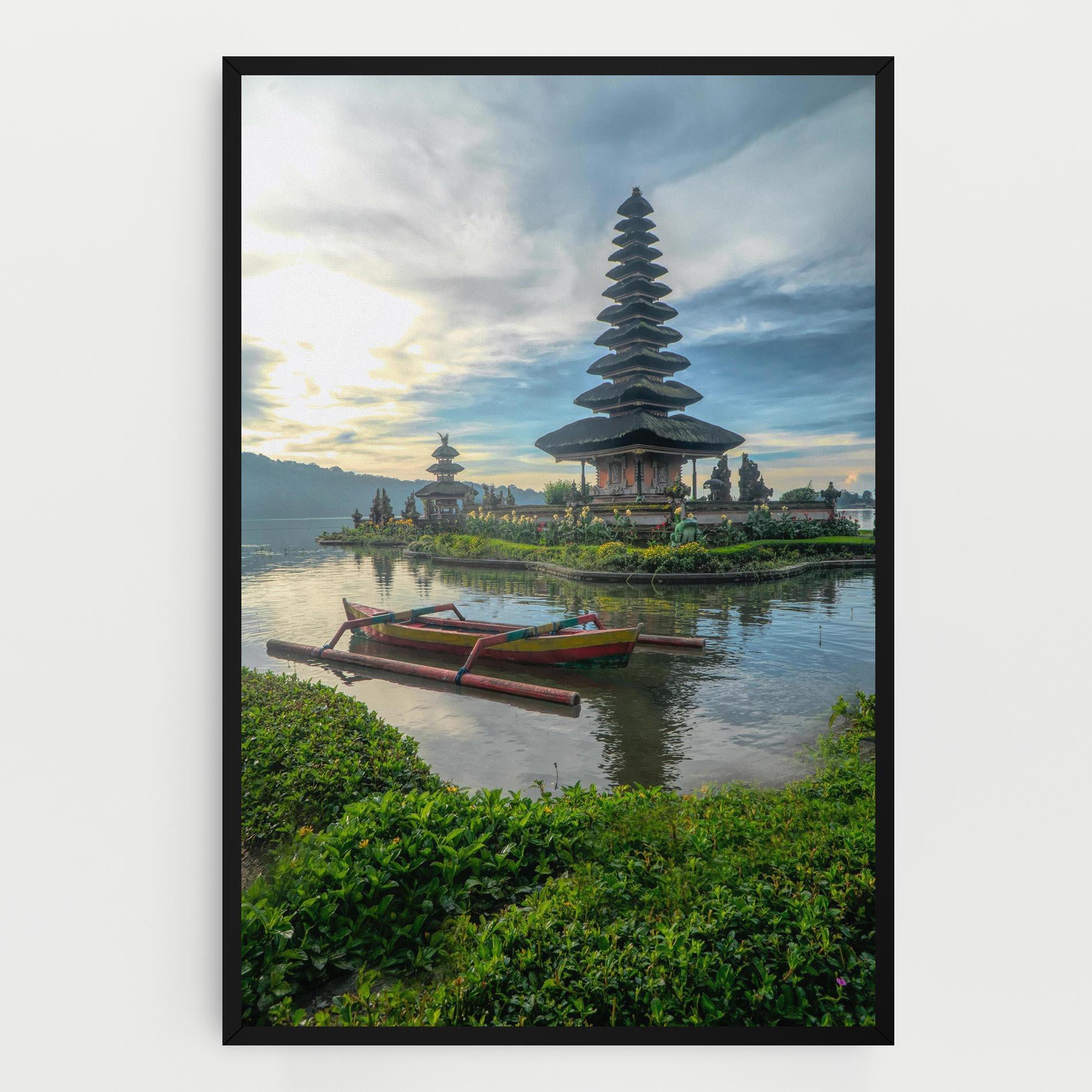 Vászonkép Chinese Landscape mockup 0