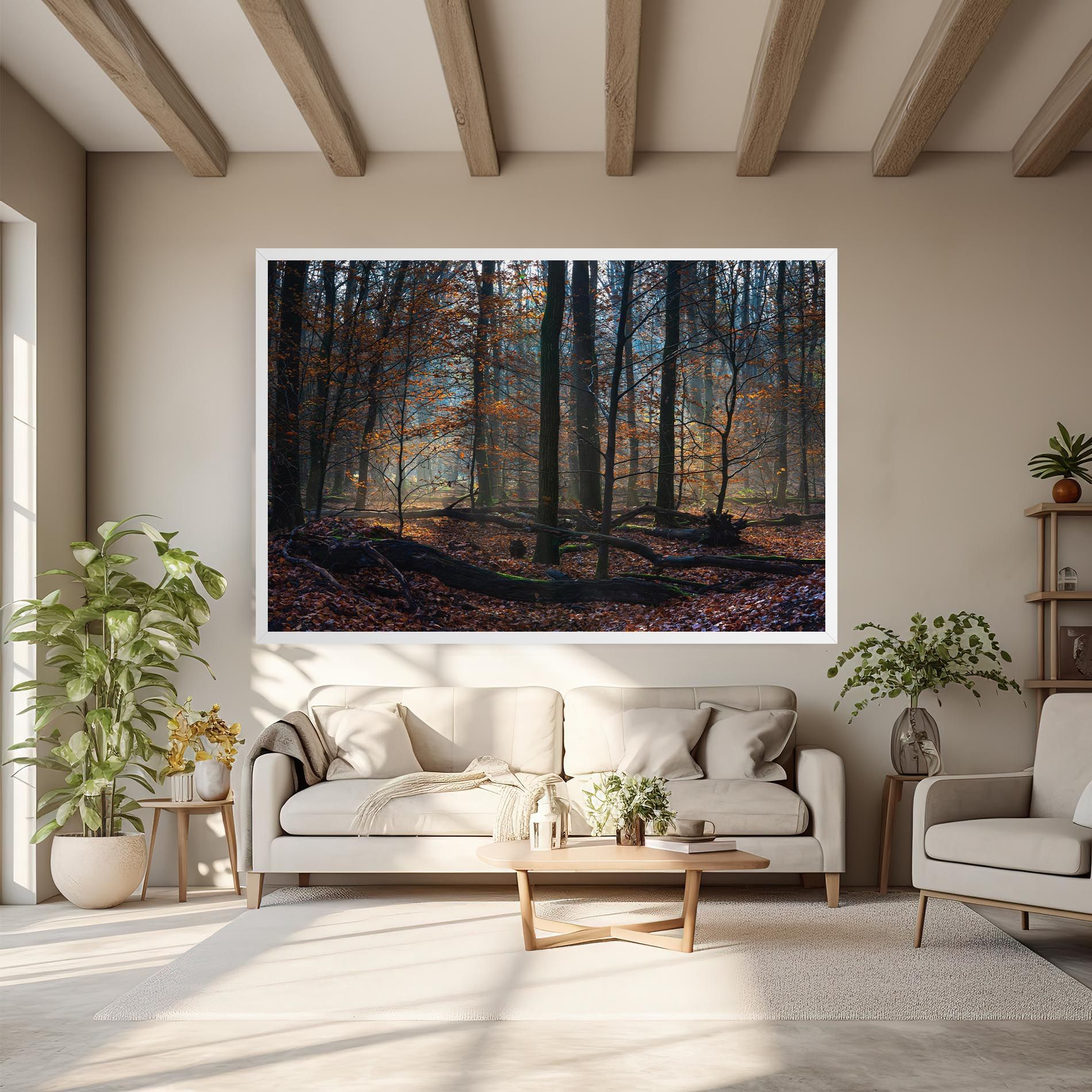 Forest Autumn Day mockup 6