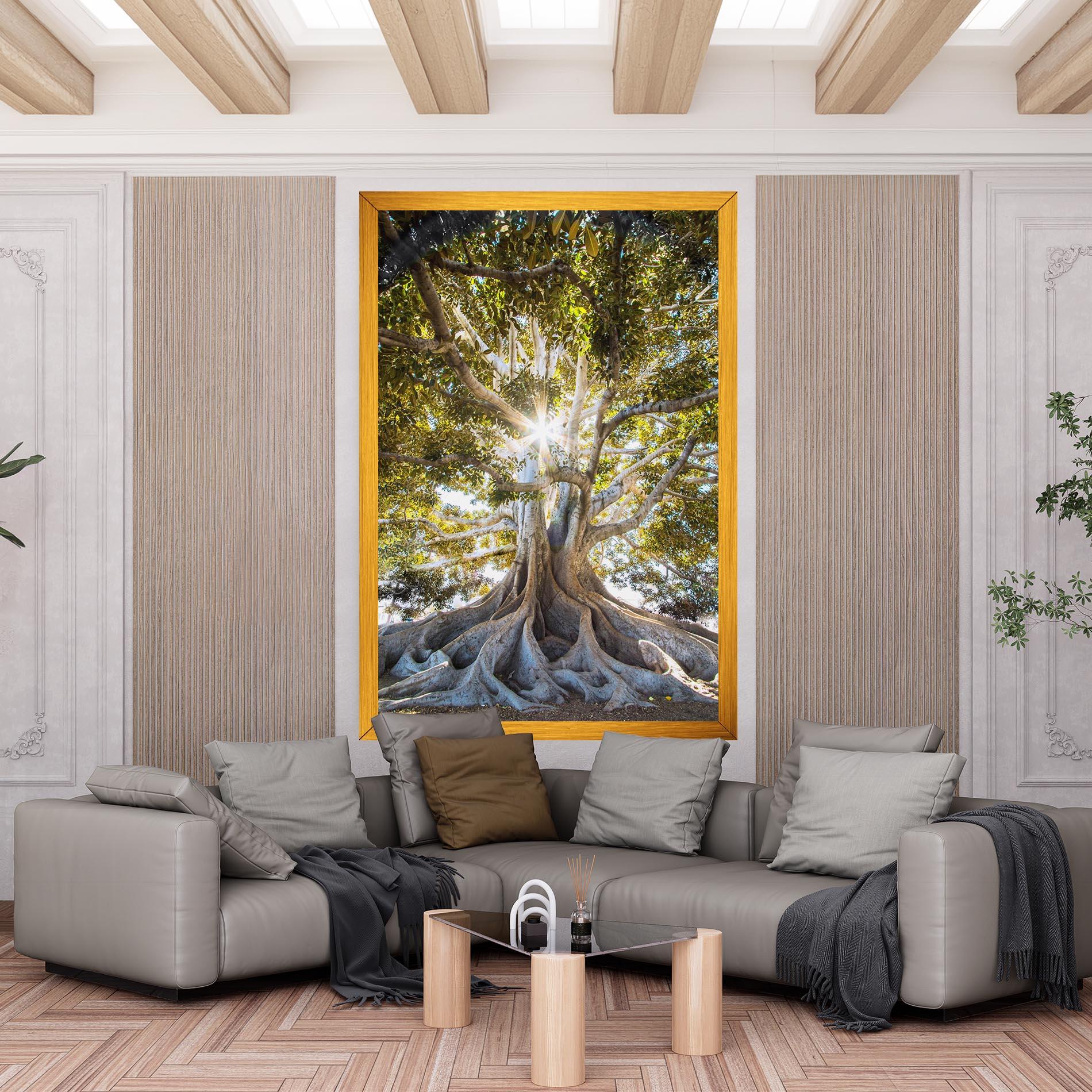 Vászonkép Big Old Tree mockup 6