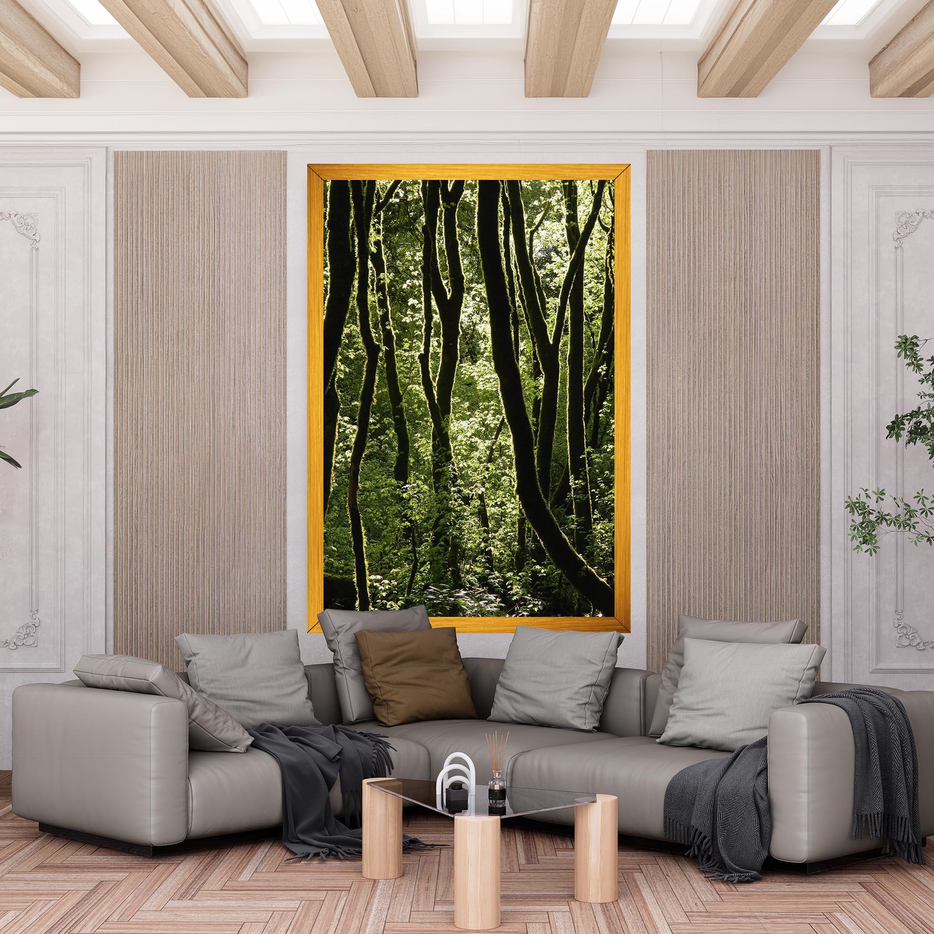 Vászonkép Forest Black Trees mockup 6