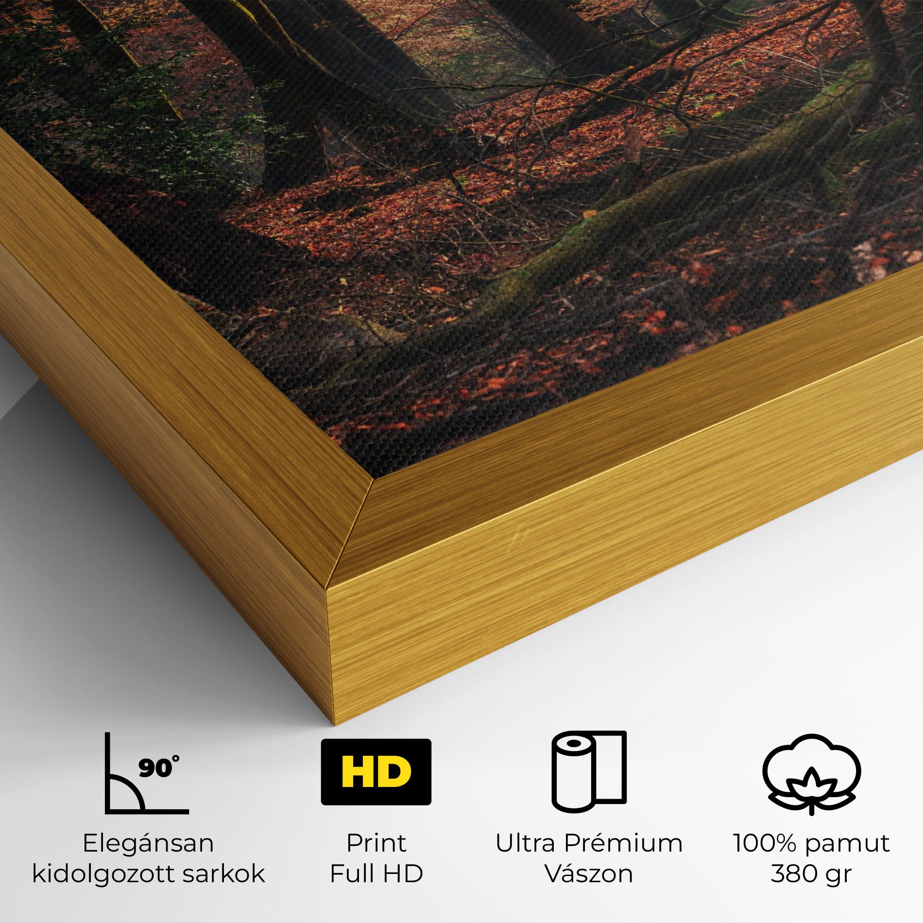 Autumn Forest Trees mockup 4