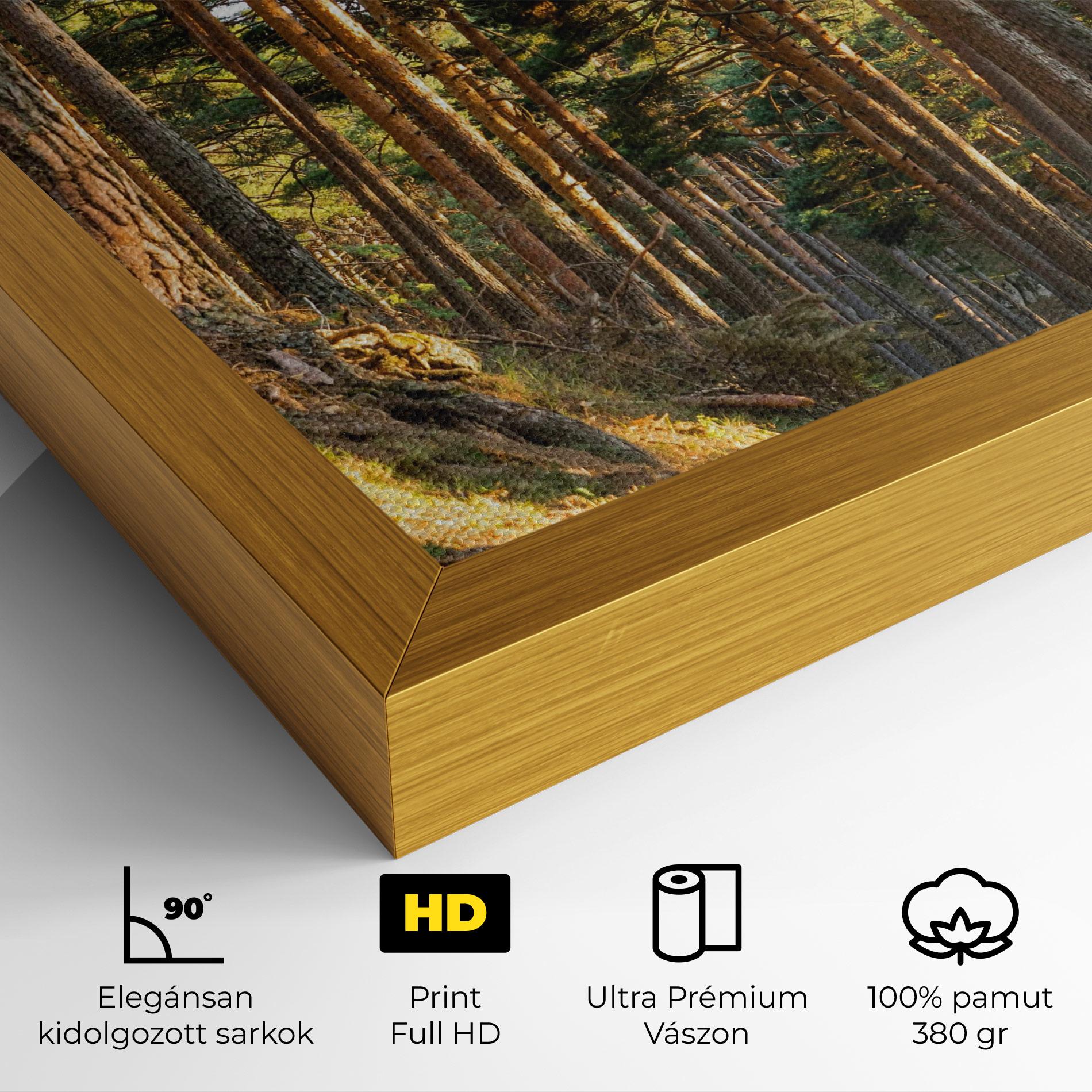 Vászonkép Big Trees Forest mockup 4