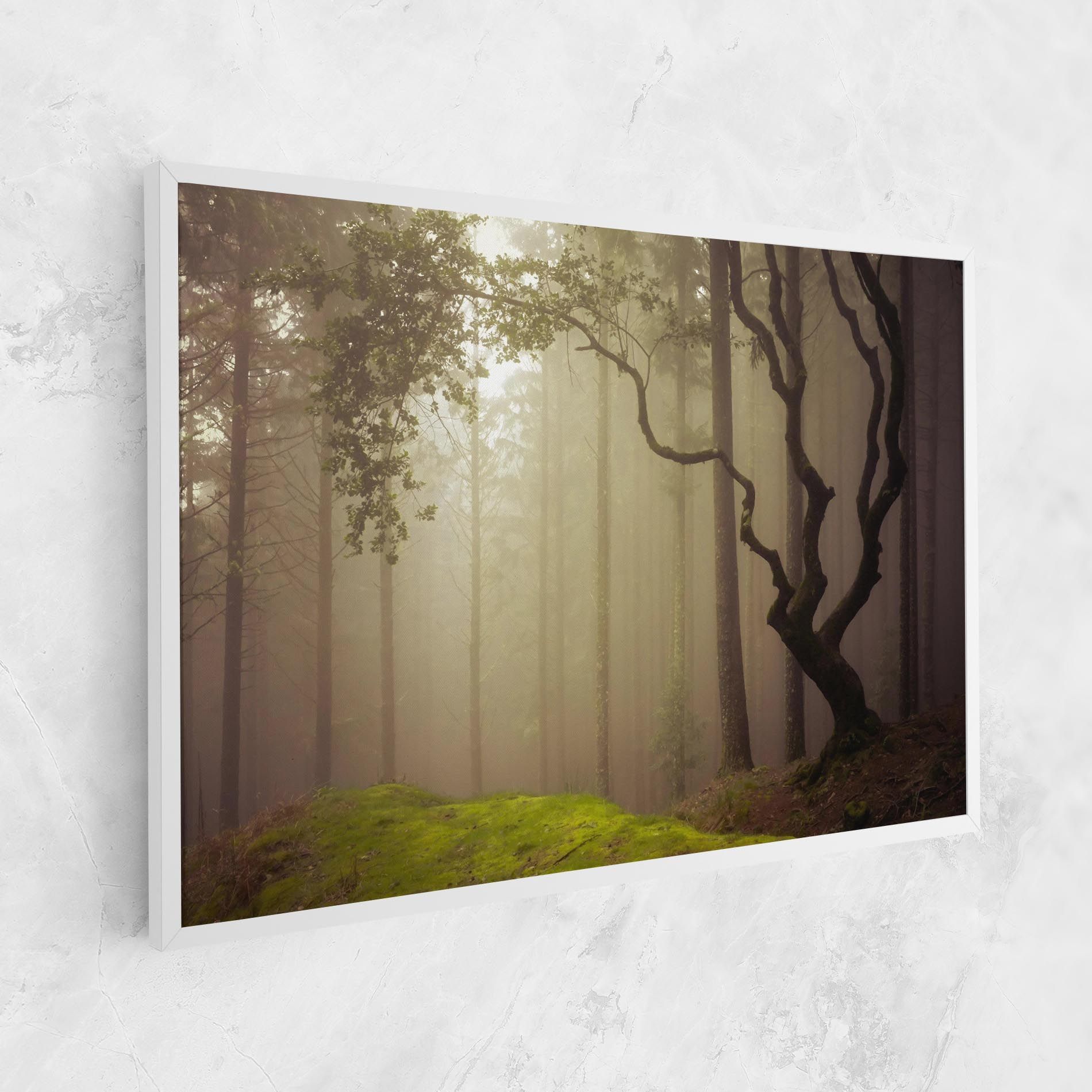 Foggy Tree Art mockup 1