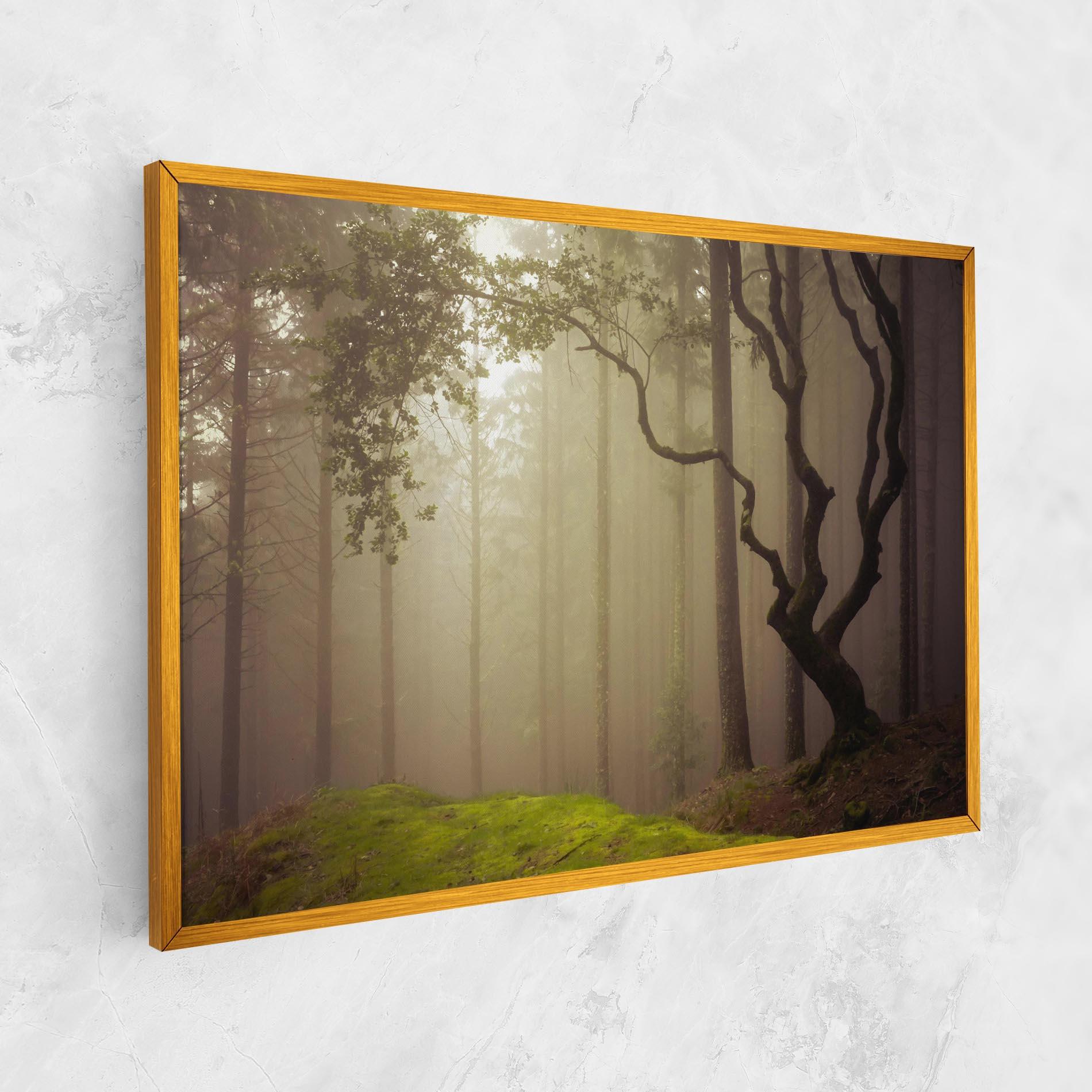 Vászonkép Foggy Tree Art mockup 1