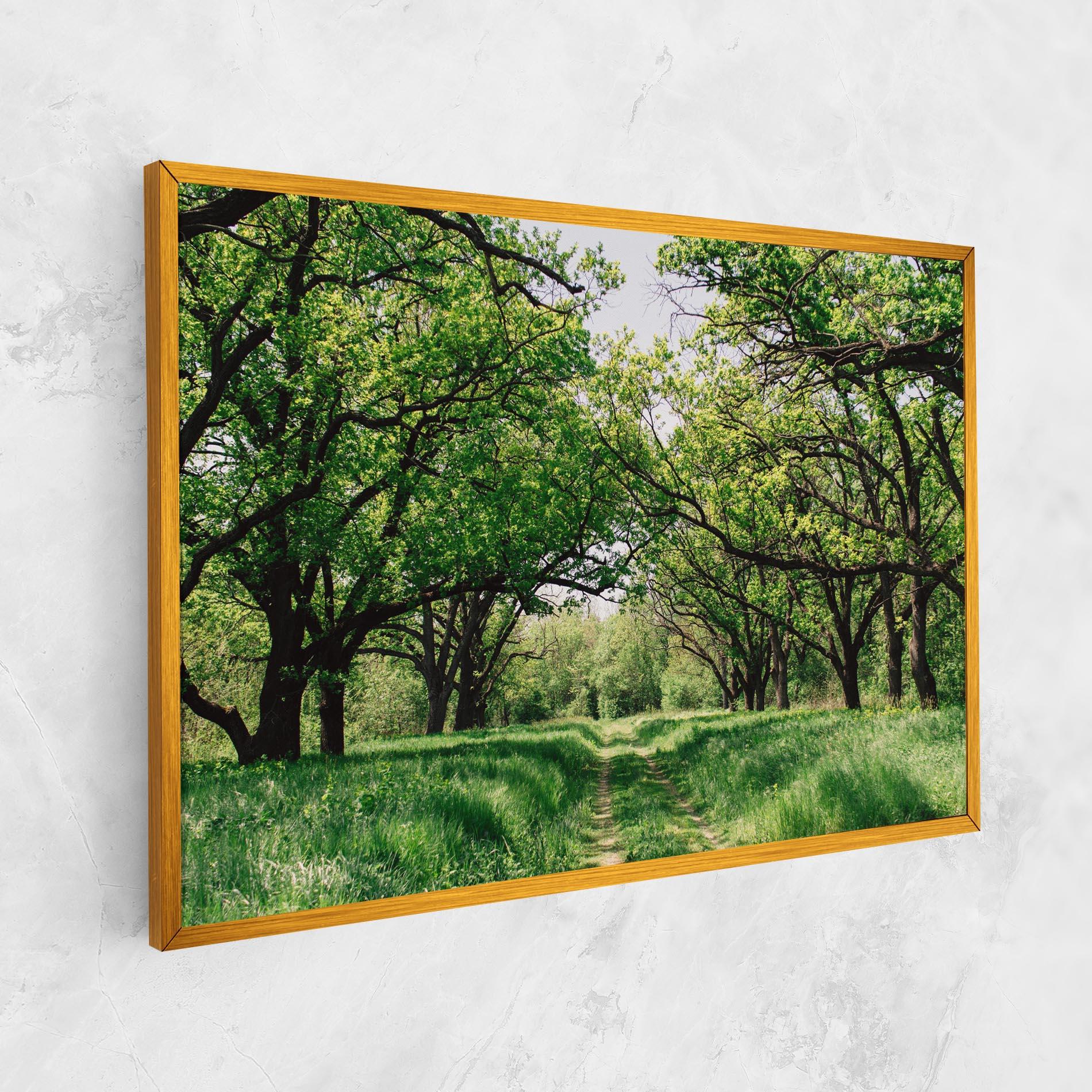 Vászonkép Forest Green Path mockup 1