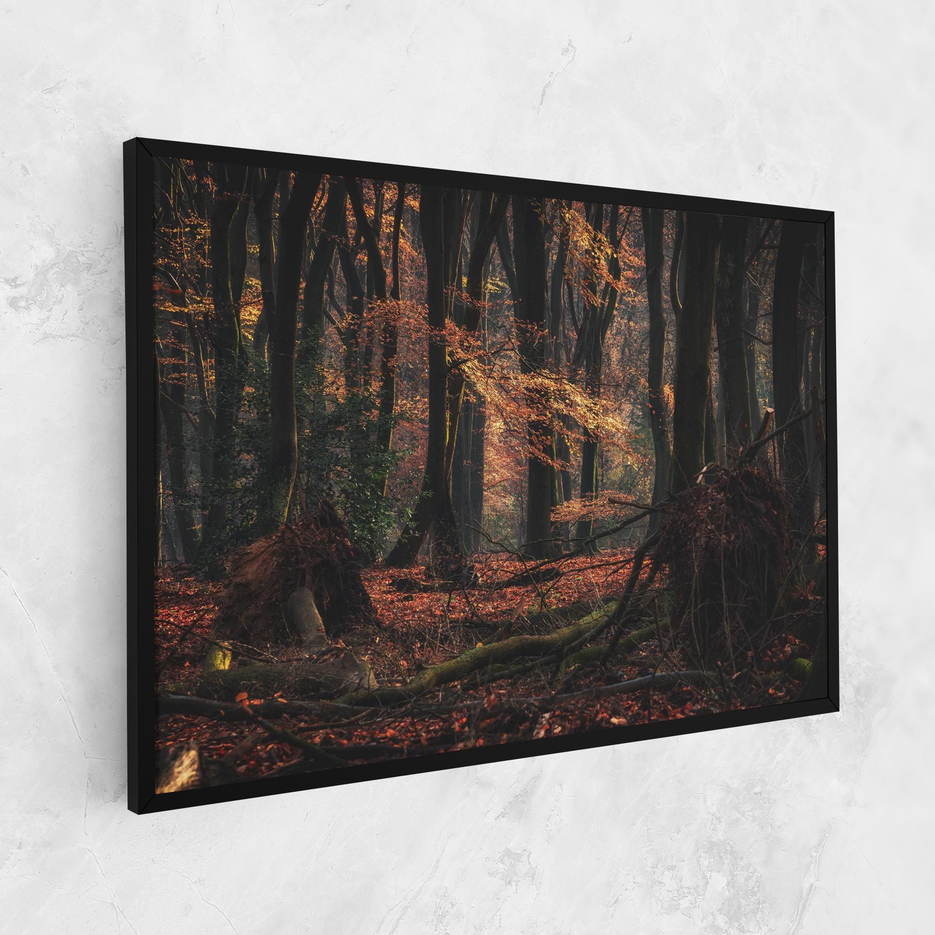 Autumn Forest Trees mockup 1