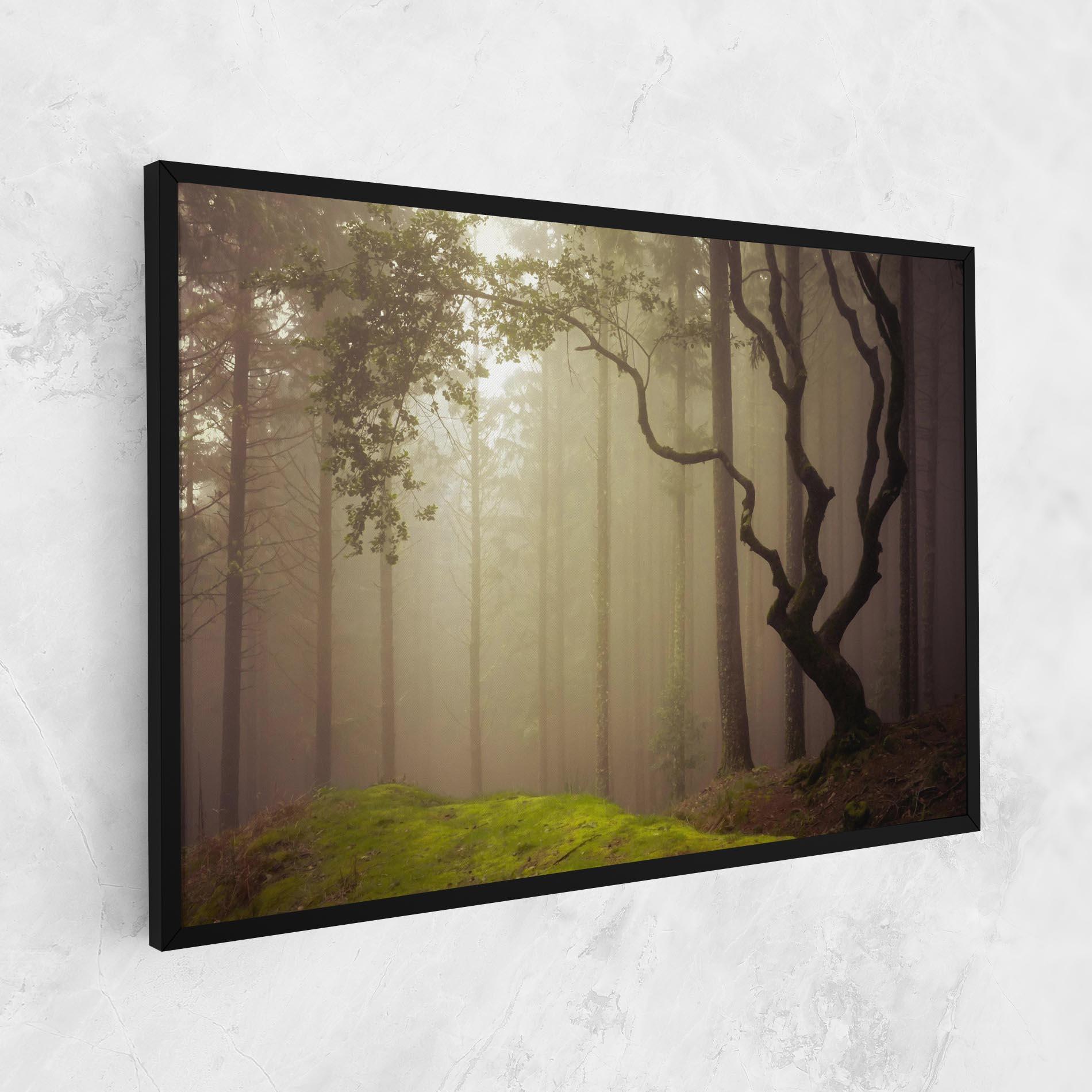 Vászonkép Foggy Tree Art mockup 1