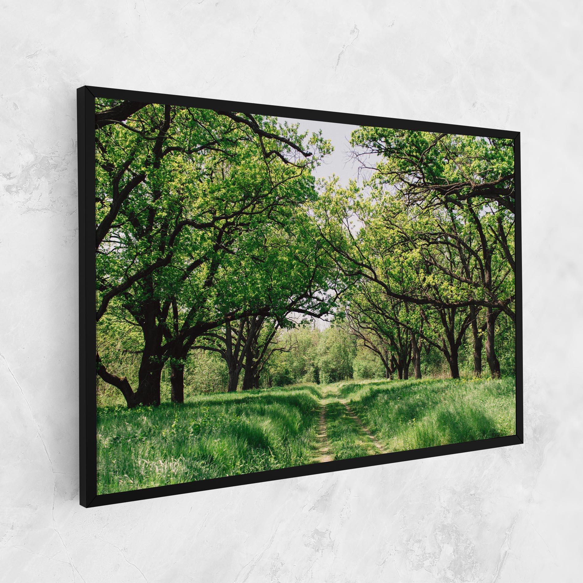 Vászonkép Forest Green Path mockup 1