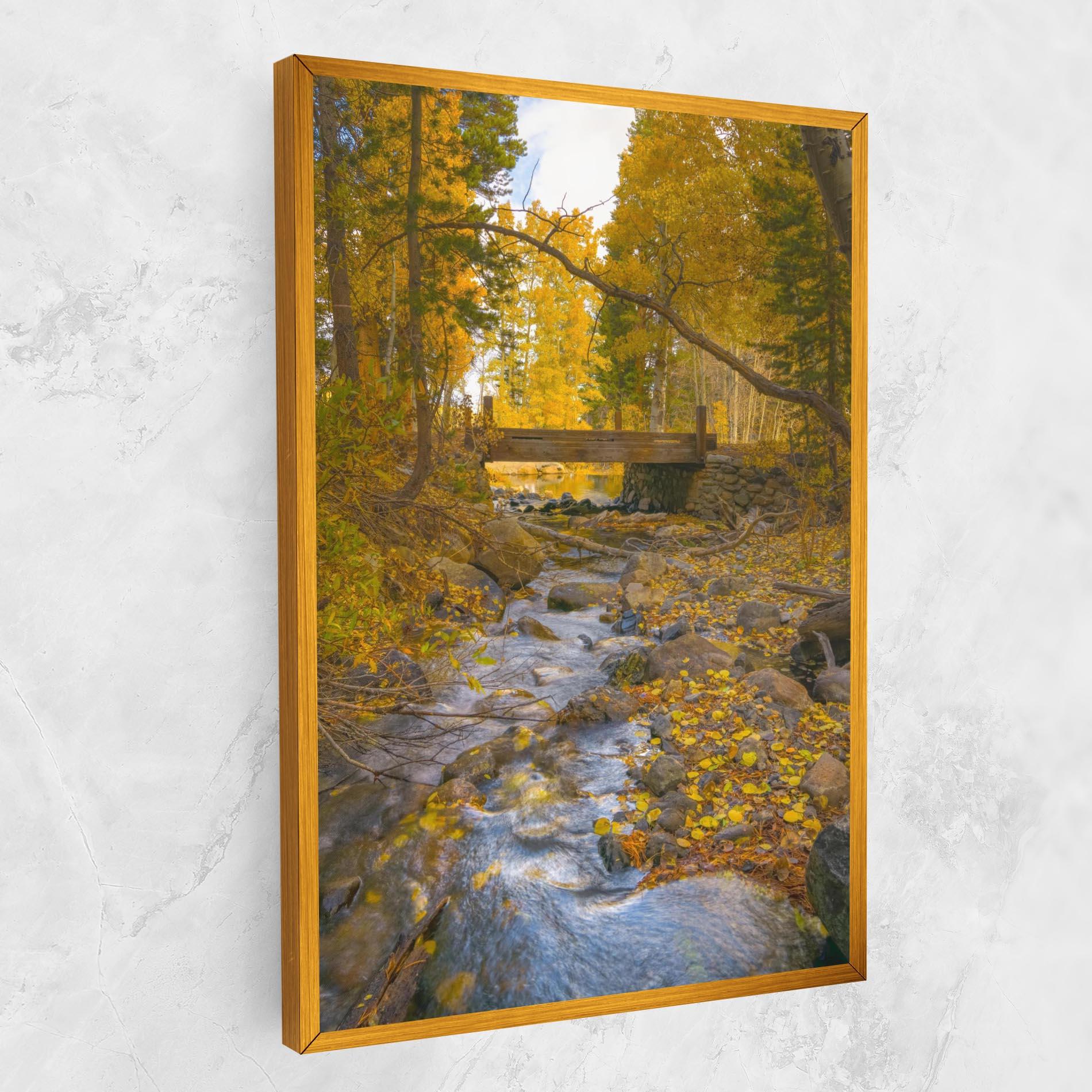 Vászonkép Yellow View Forest mockup 1