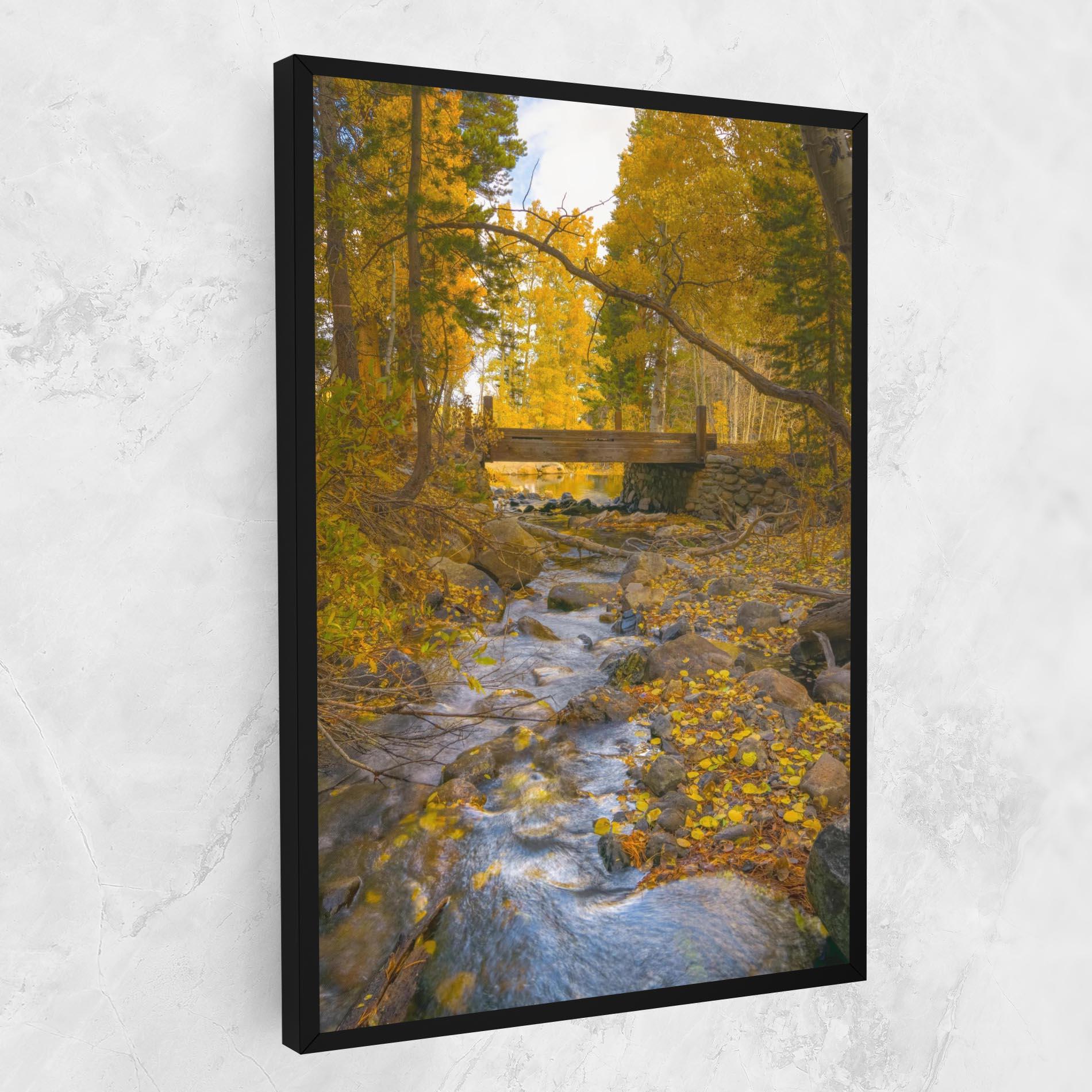 Vászonkép Yellow View Forest mockup 1