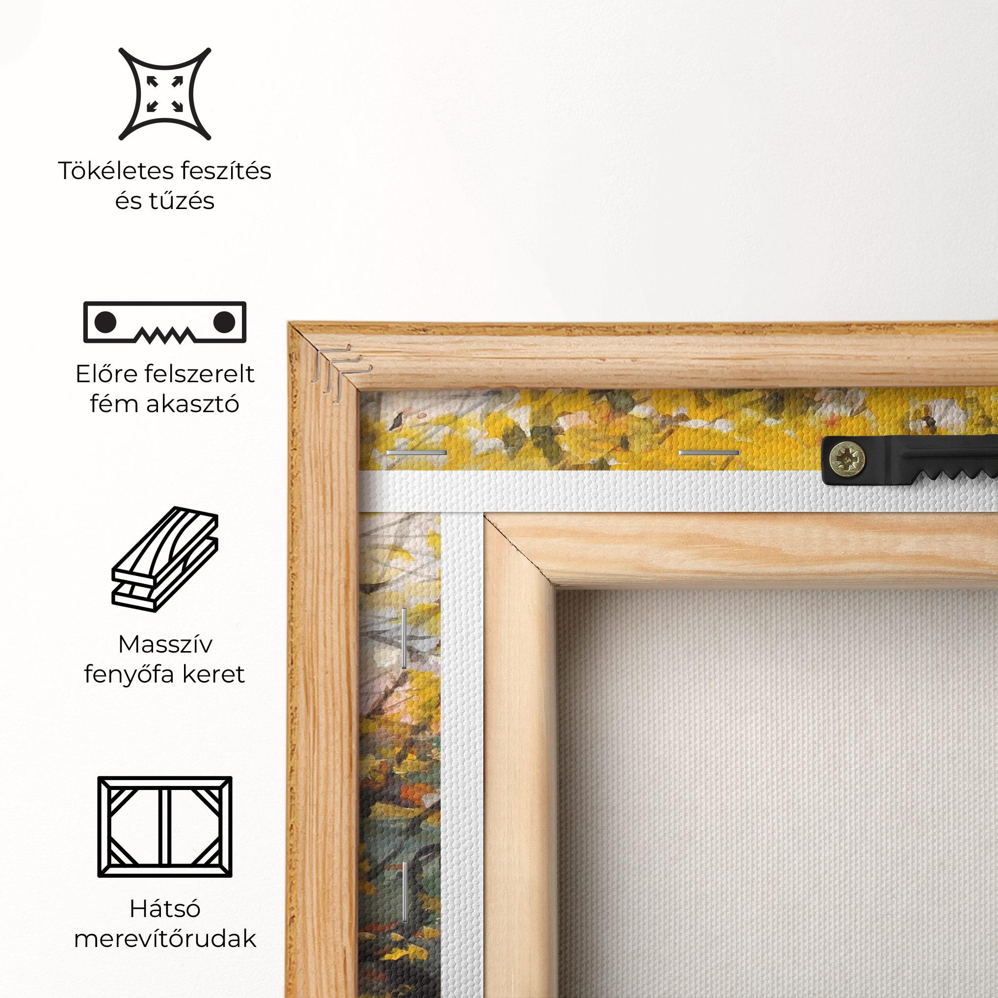 Vászonkép Autumn Painting Tree mockup 5