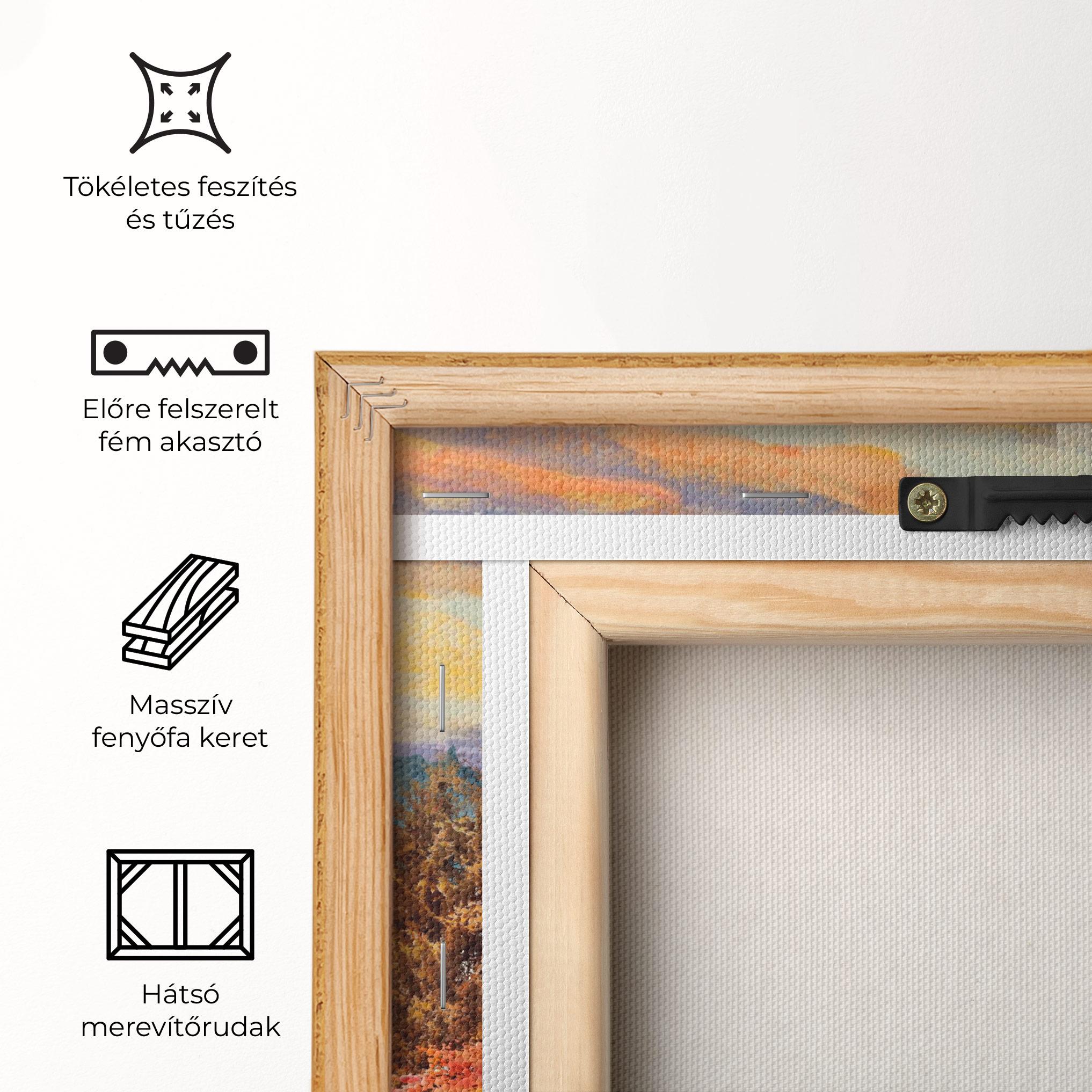 Vászonkép Mix Color Trees mockup 5