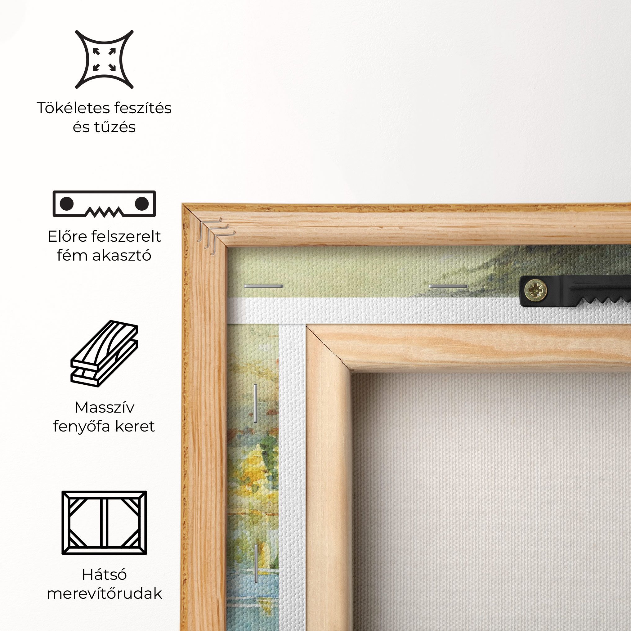 Trees Painting Lake mockup 5