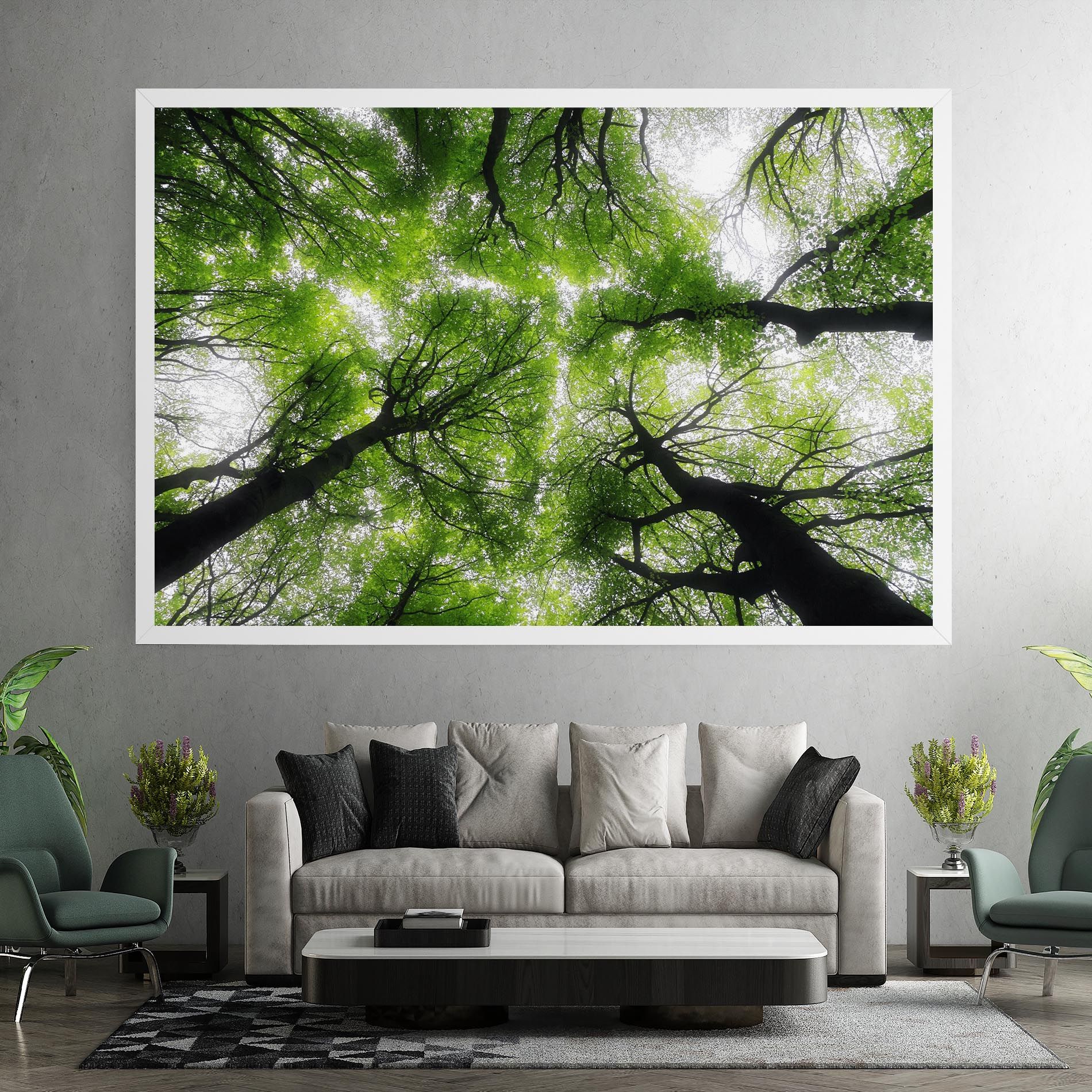 Forest Green Tree mockup 7