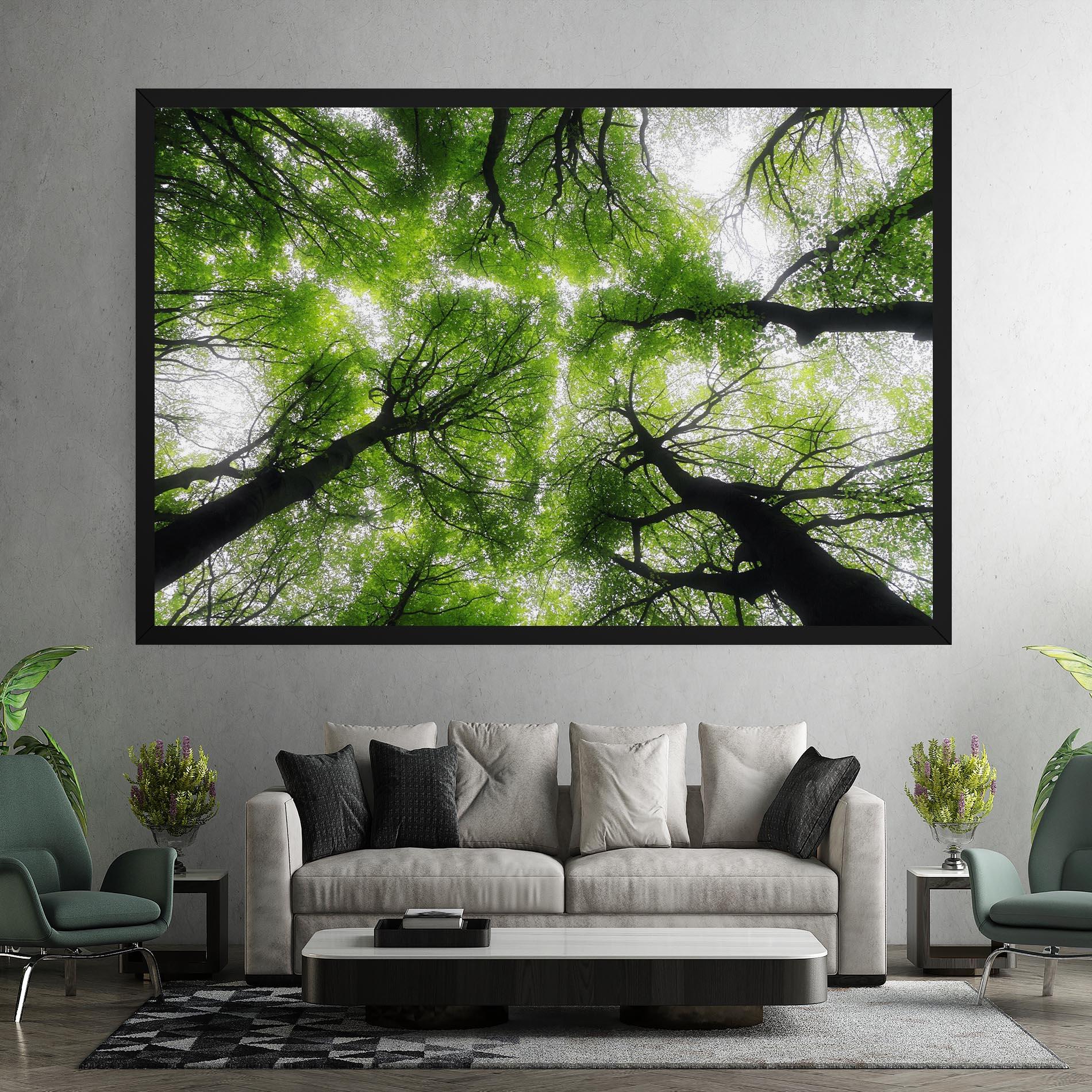 Vászonkép Forest Green Tree mockup 7