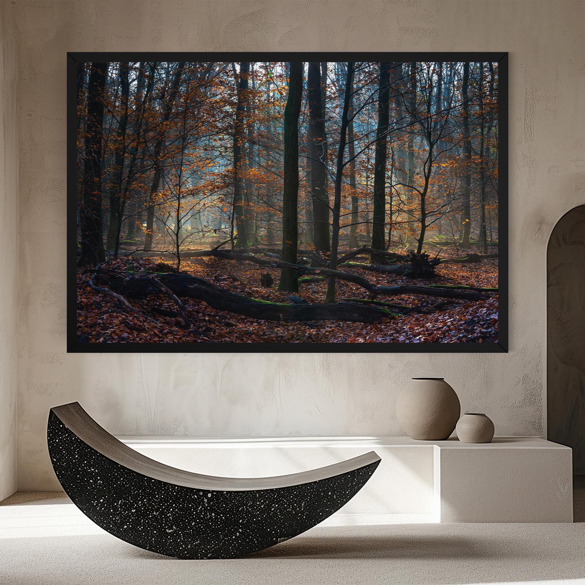 Forest Autumn Day mockup 8