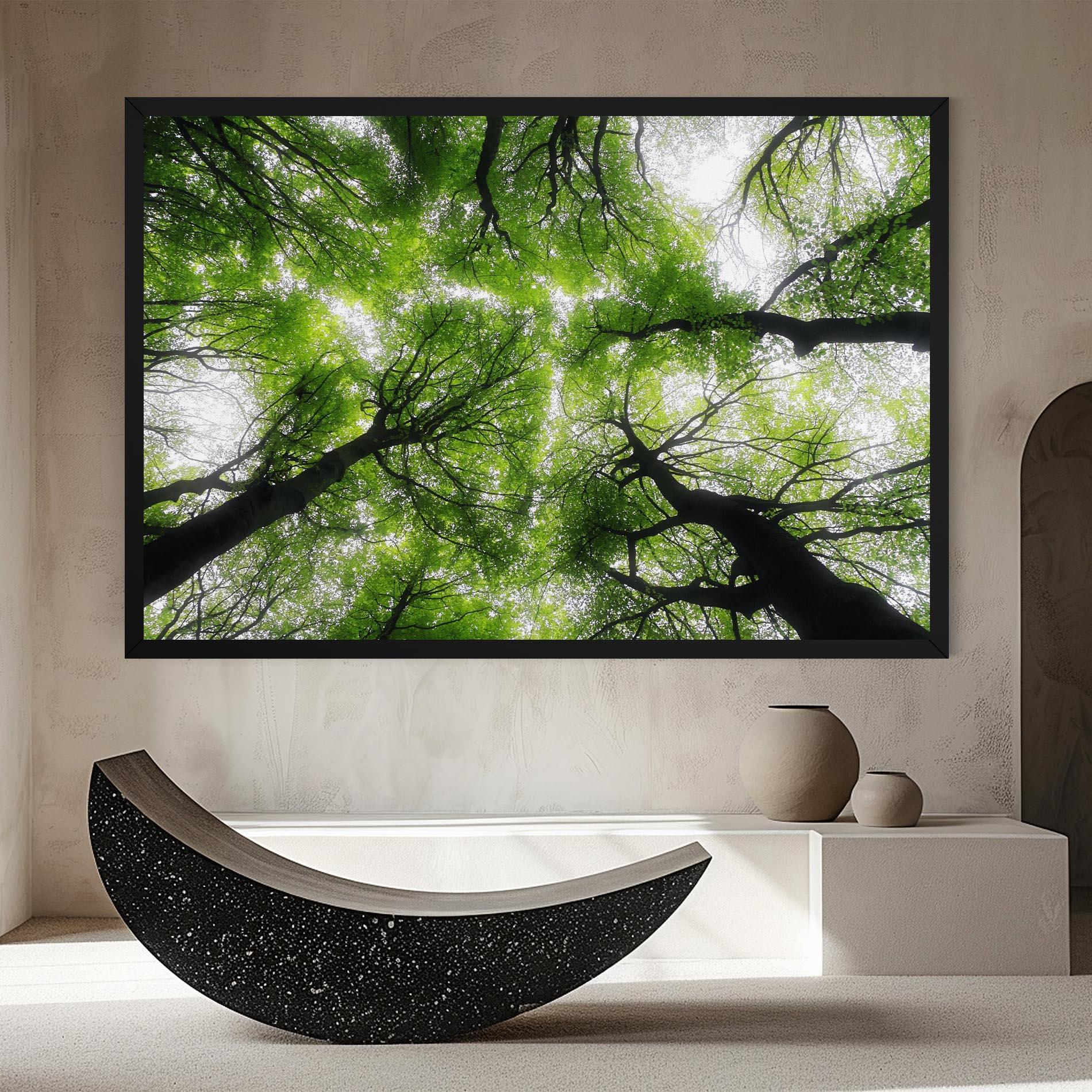 Vászonkép Forest Green Tree mockup 8