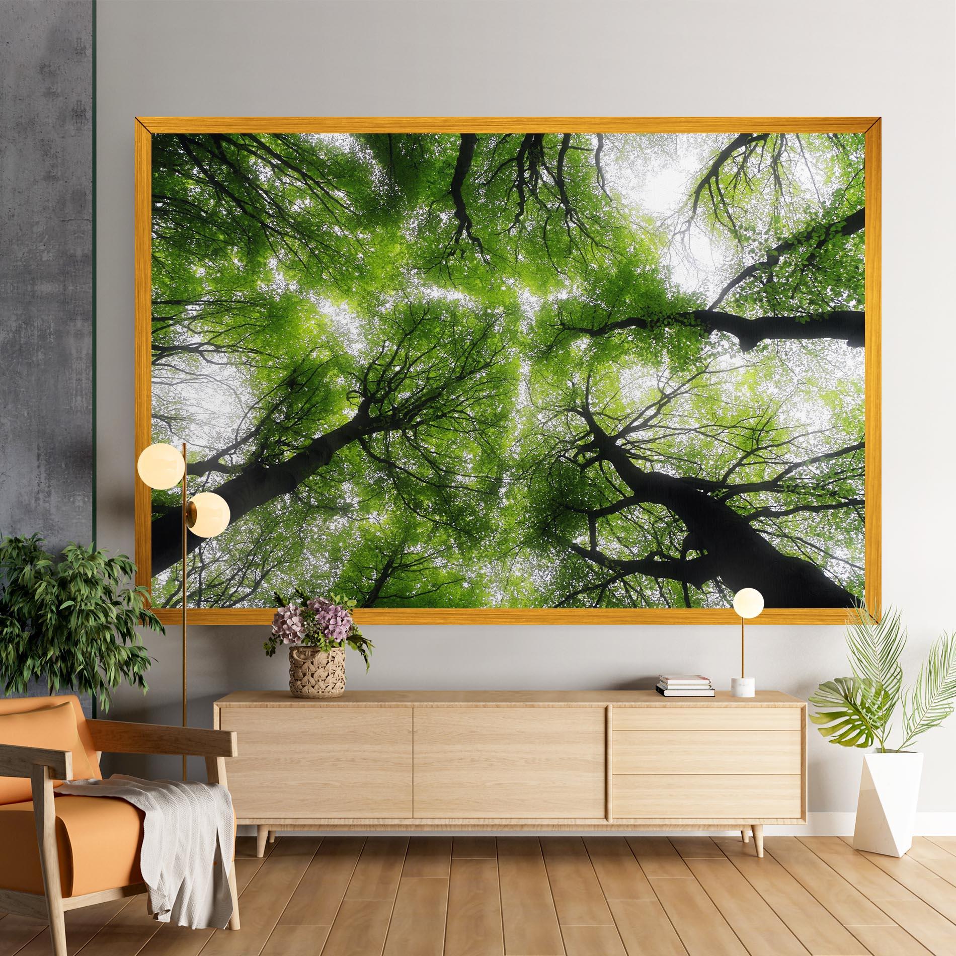 Vászonkép Forest Green Tree mockup 9