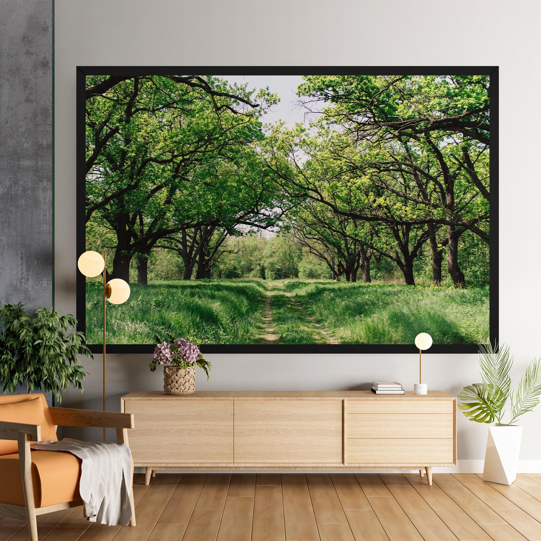 Vászonkép Forest Green Path mockup 9