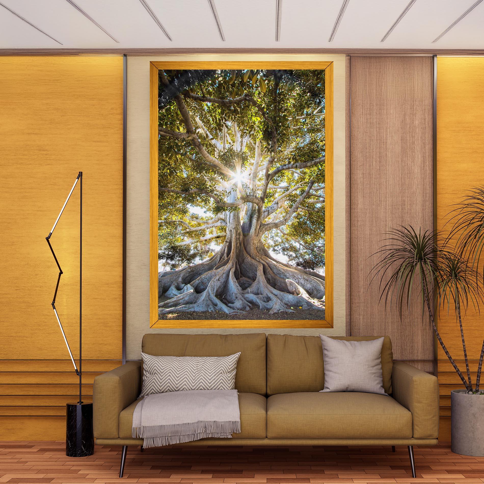 Vászonkép Big Old Tree mockup 9