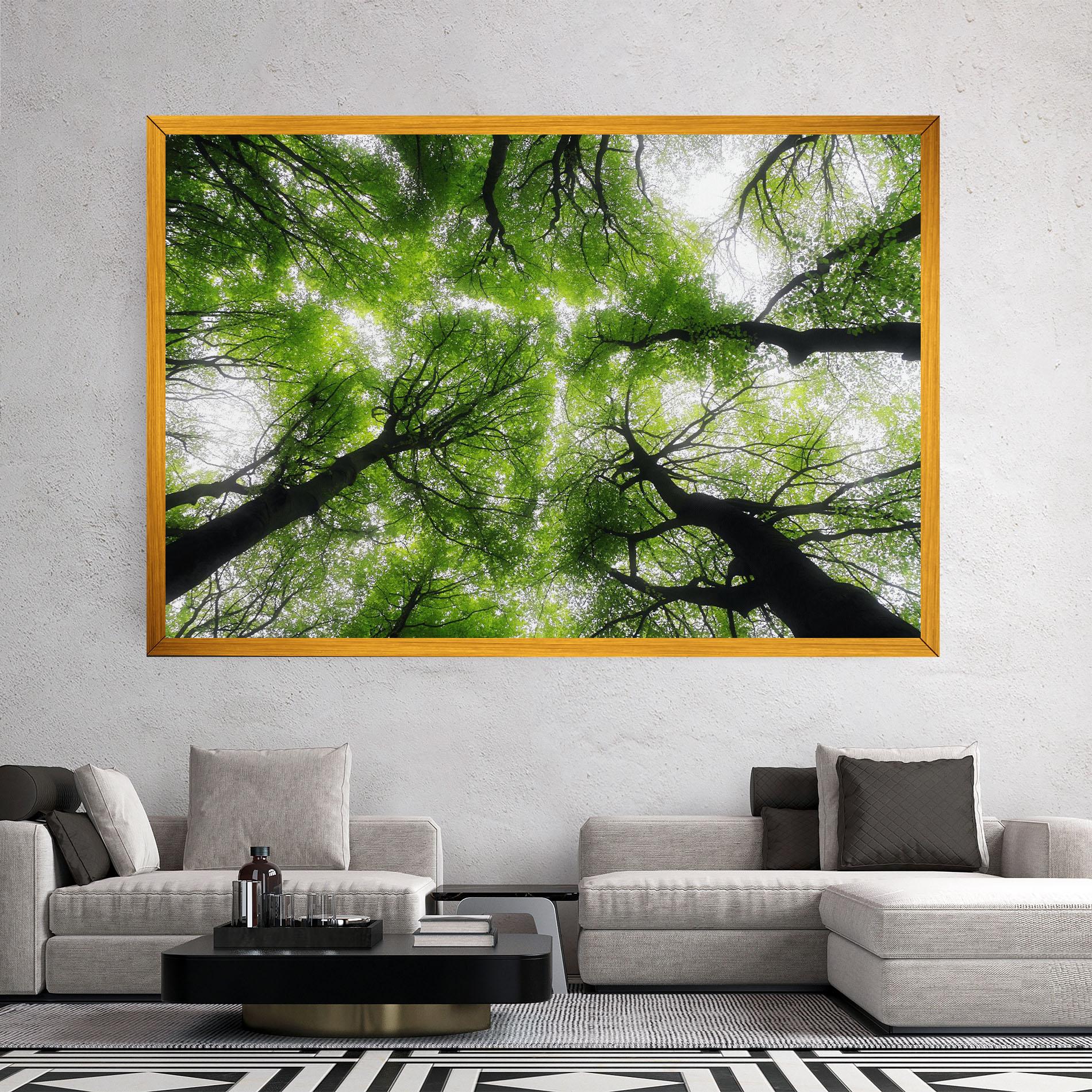Vászonkép Forest Green Tree mockup 2