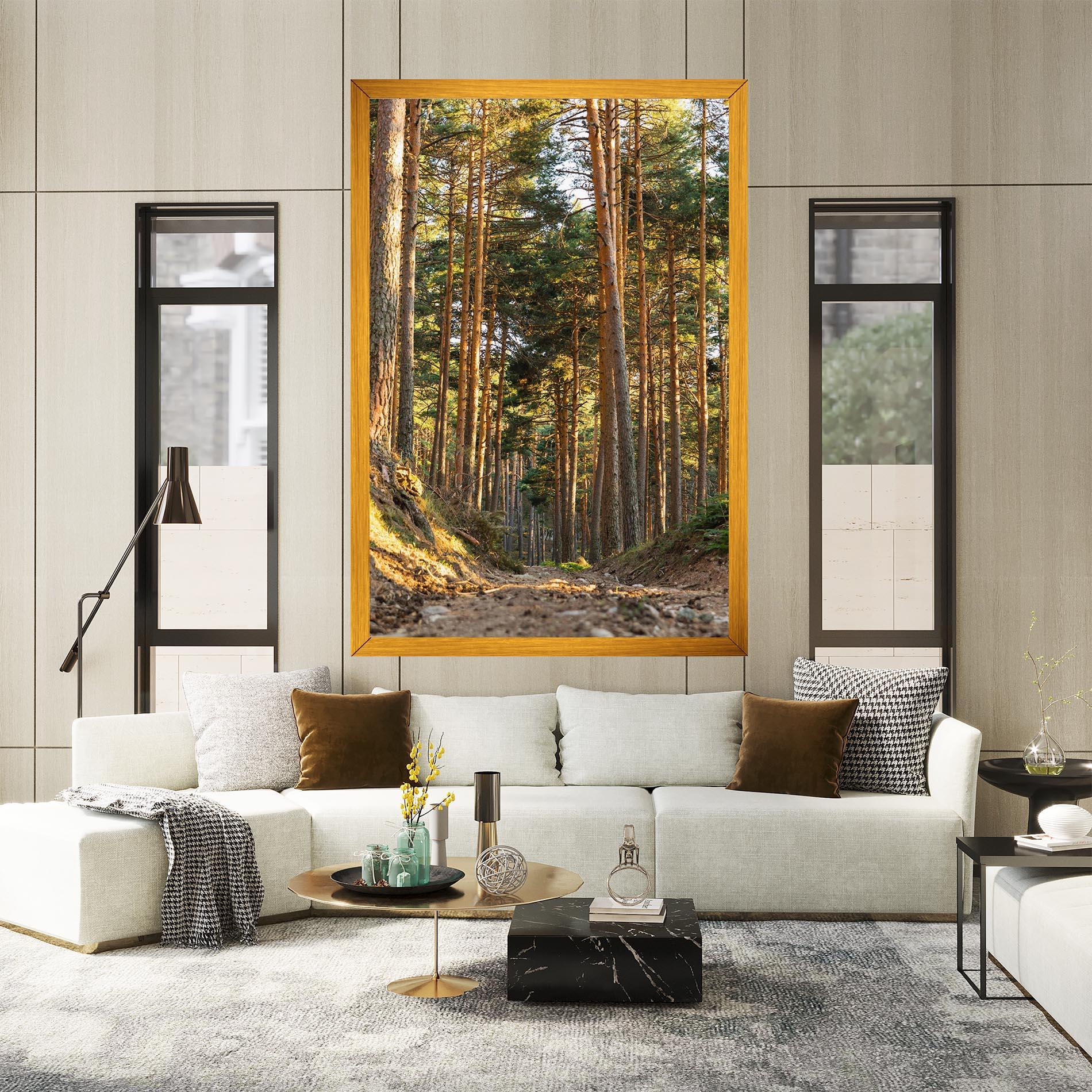 Vászonkép Big Trees Forest mockup 2