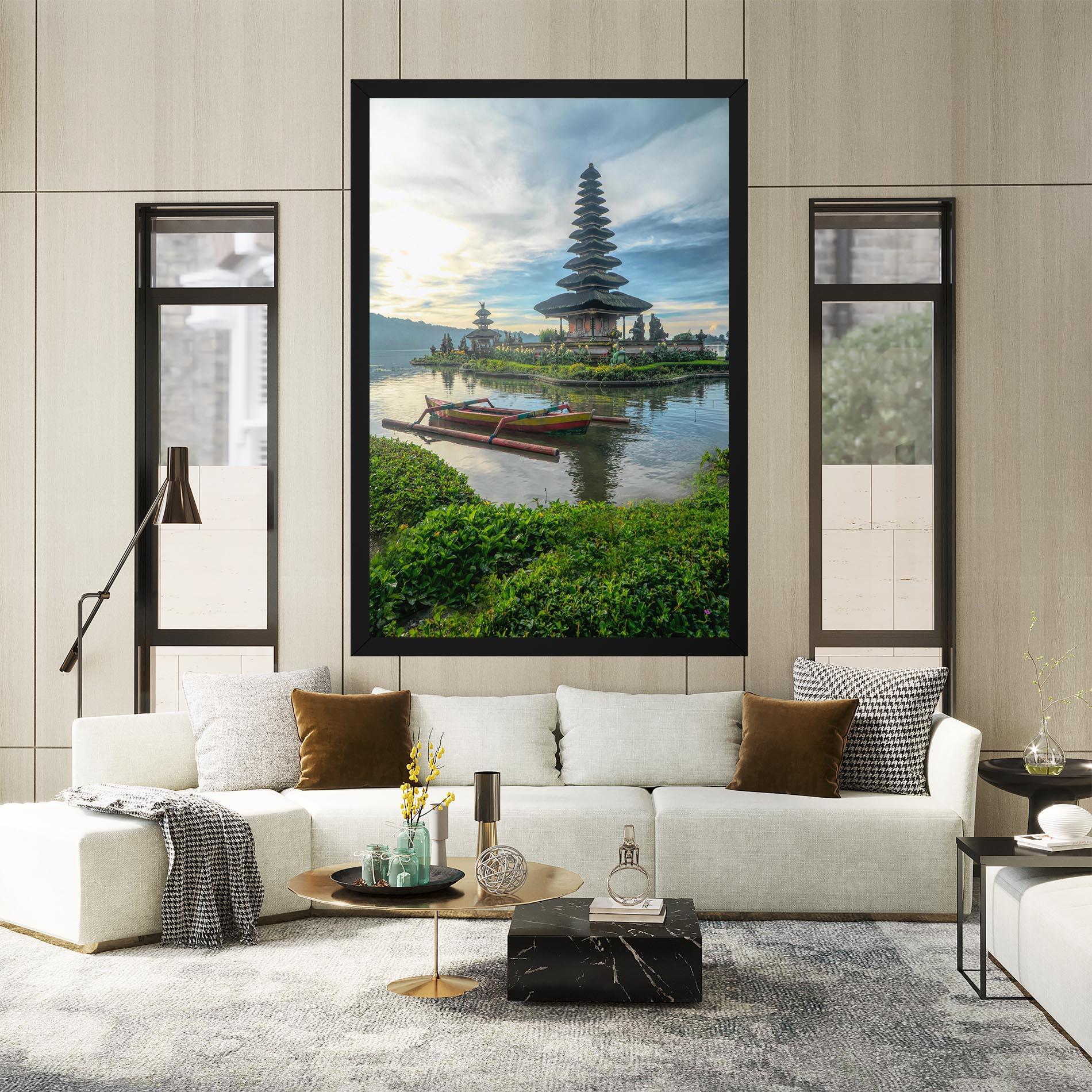 Vászonkép Chinese Landscape mockup 2