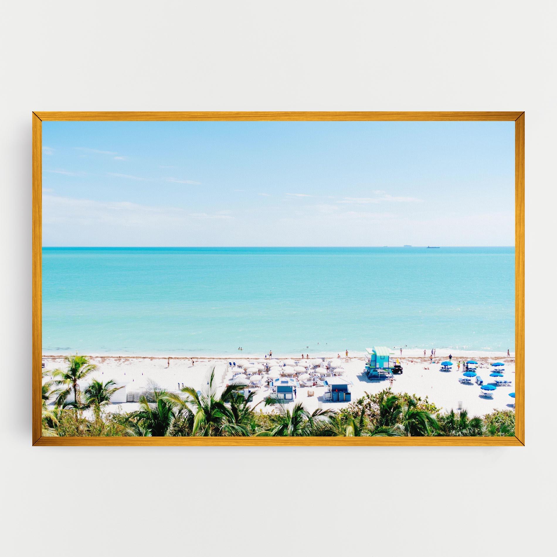 Vászonkép Blue Clear Water mockup 0