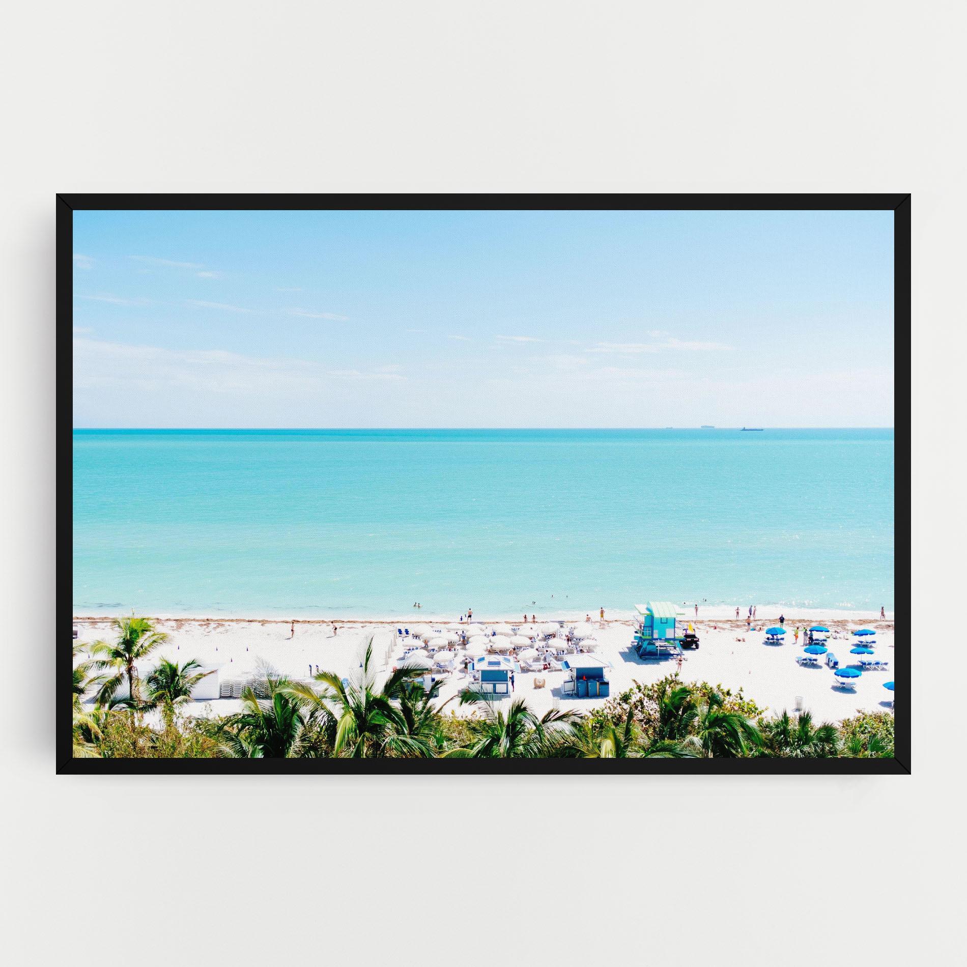 Vászonkép Blue Clear Water mockup 0