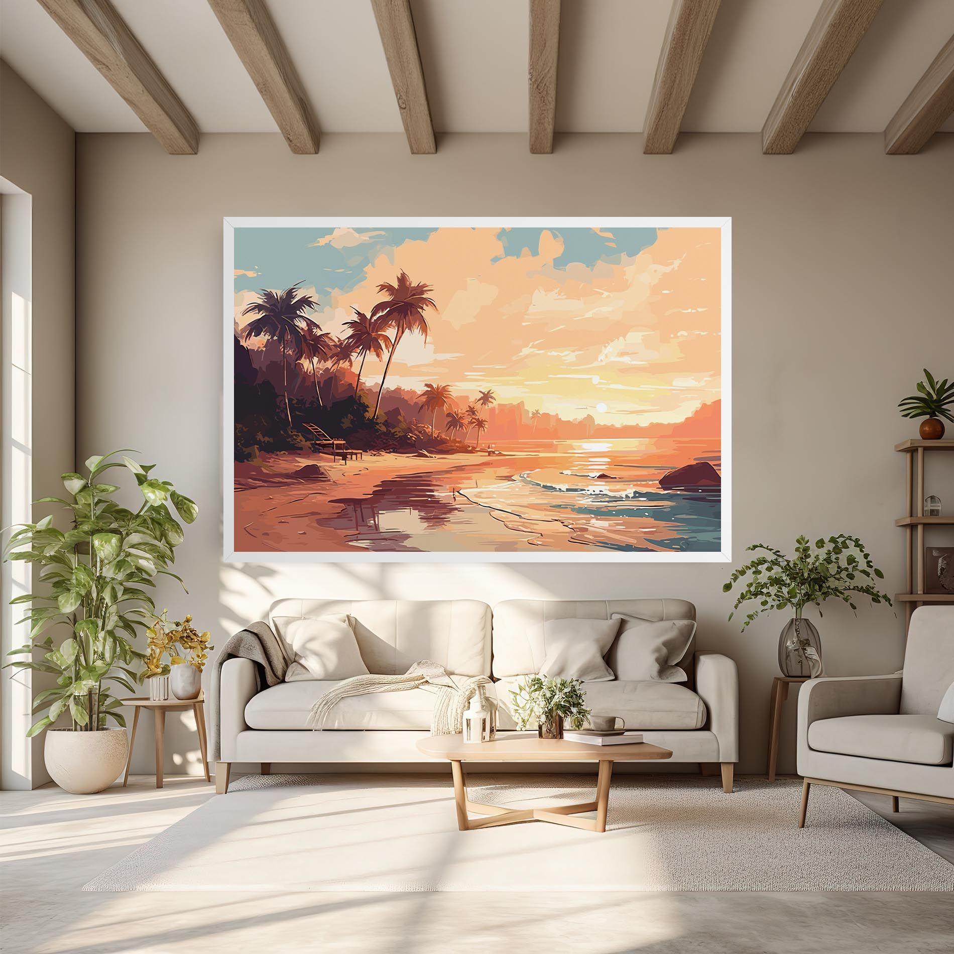 Blue Orange Beach mockup 6