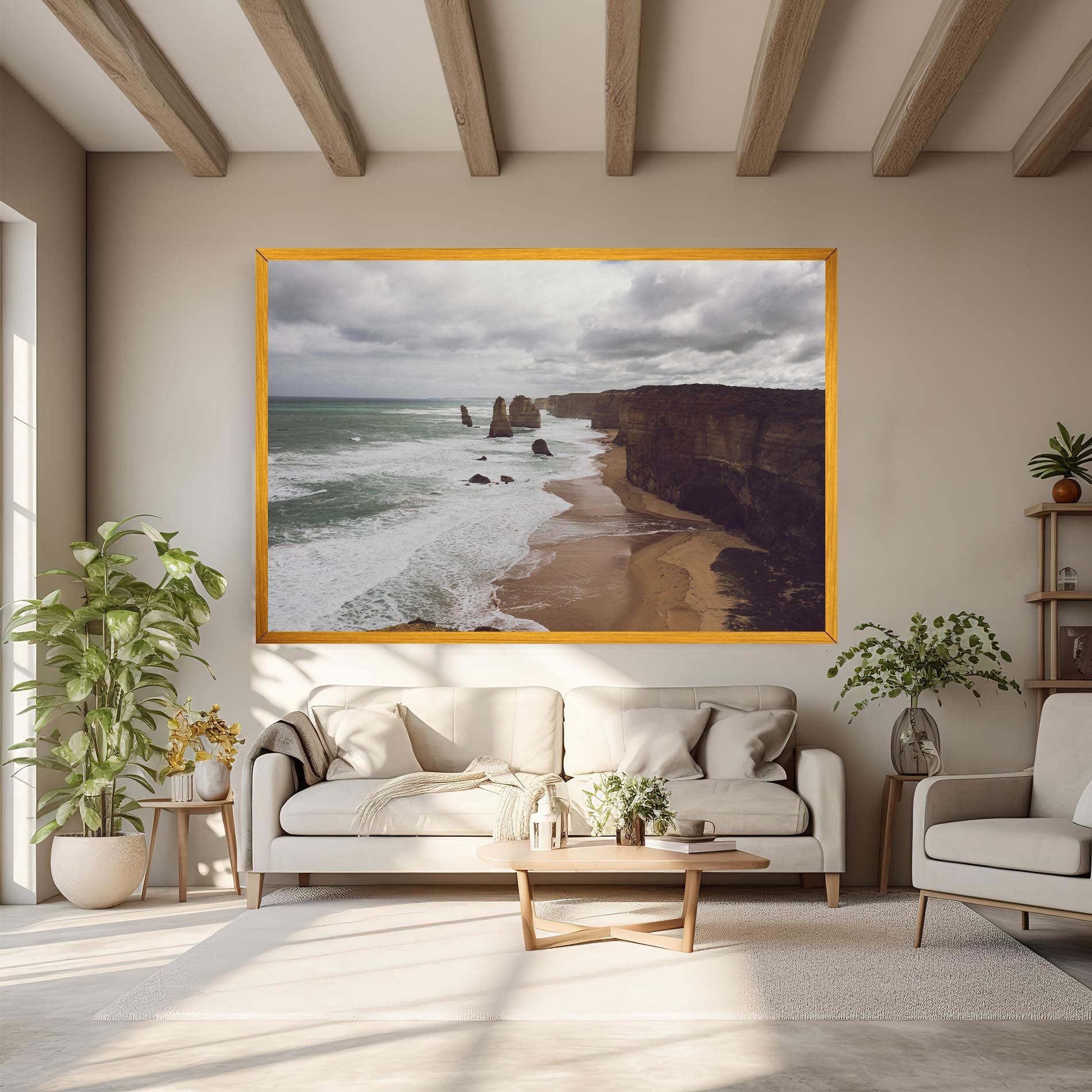 Grey Clouds Beach mockup 6