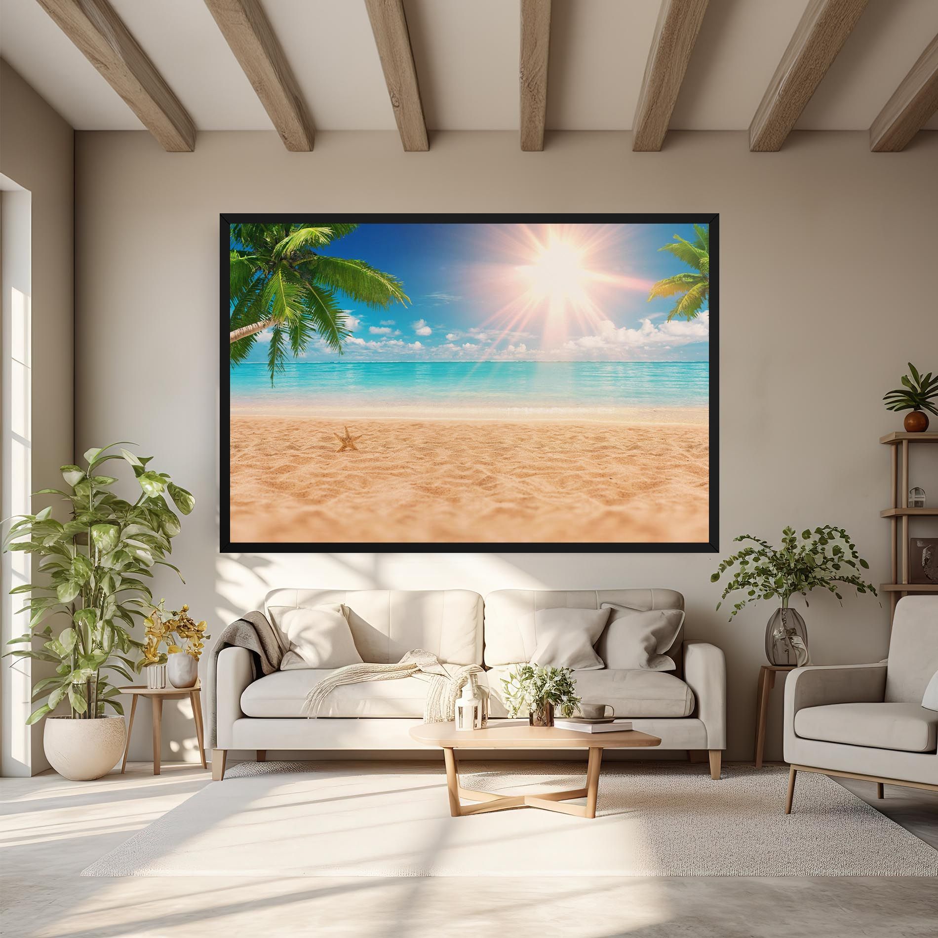 Exotic Beach Ocean mockup 6