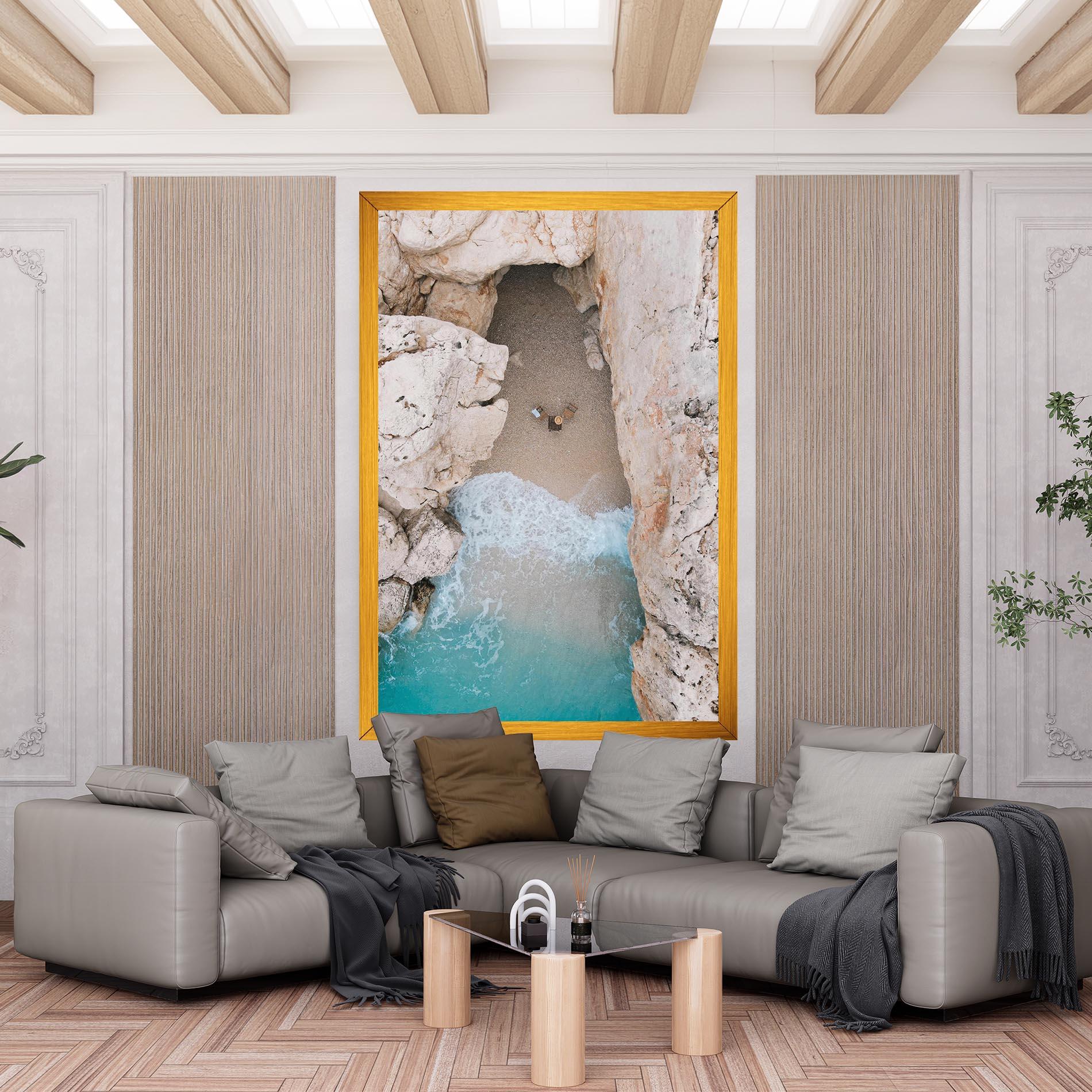 Vászonkép Private White Cave mockup 6