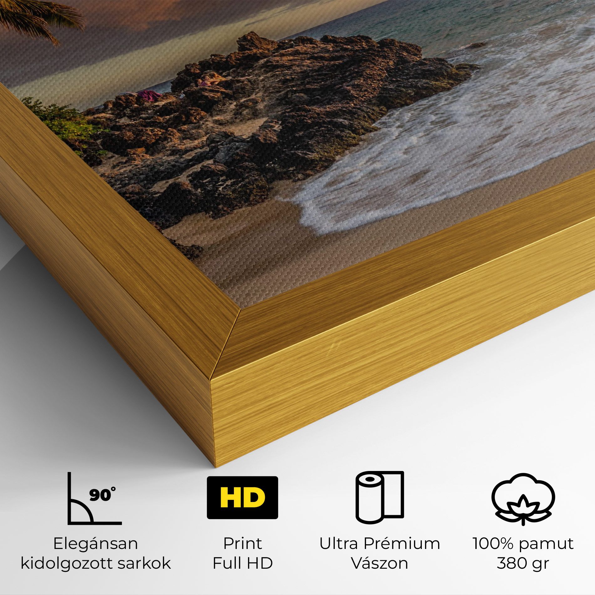 Beautiful Beach Landscape mockup 4