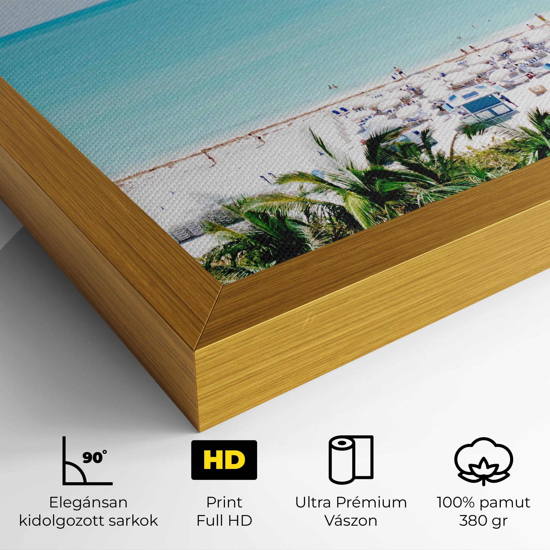 Vászonkép Blue Clear Water mockup 4