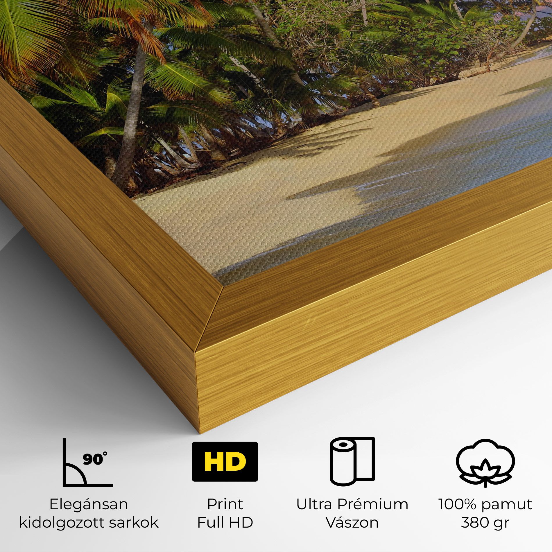 Coconut Tree Sunset mockup 4